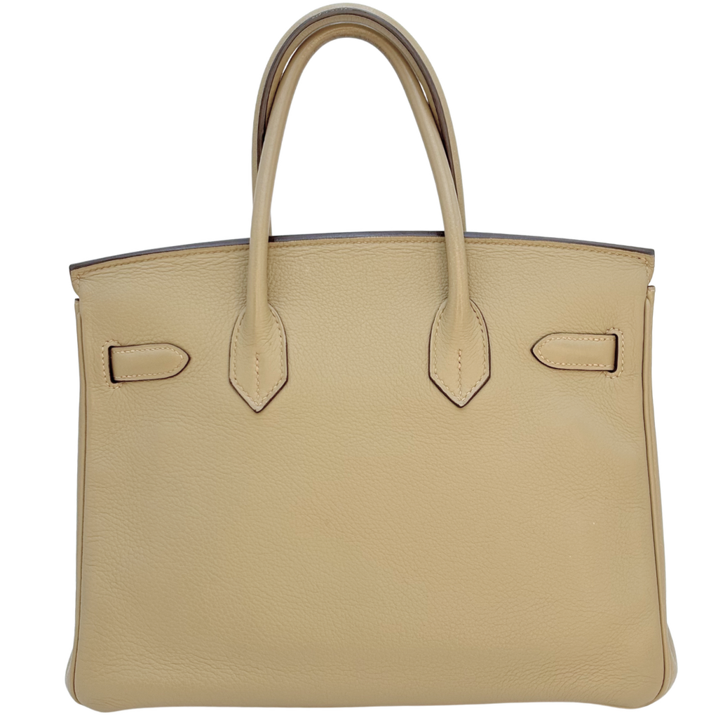 Hermès Birkin Poussiere Taurillon Clemence 30CM Palladium HW (2008)