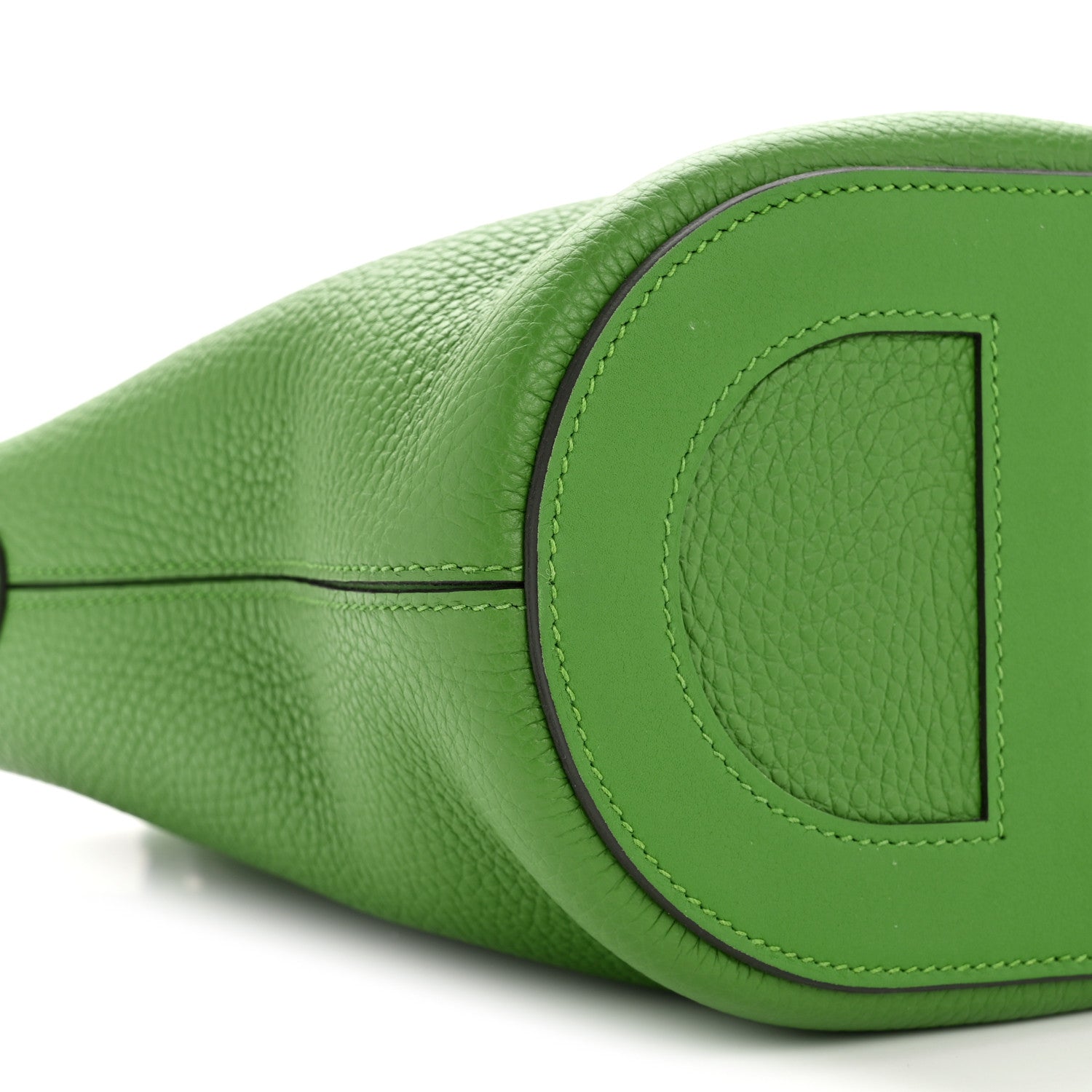 Taurillon Clemence Swift In-The-Loop 18 Bag Vert Yucca