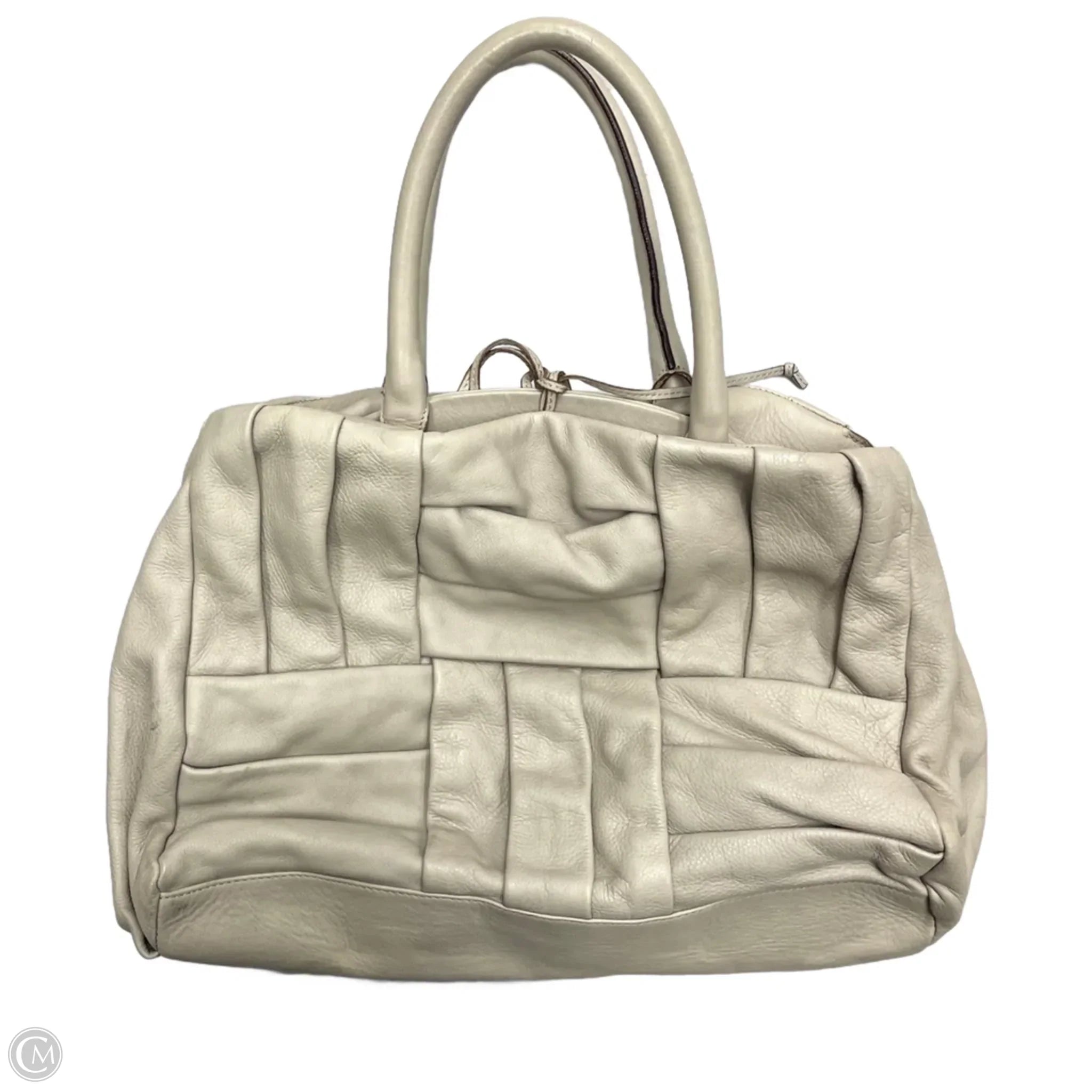 Handbag Leather By Falorni Italia Le Borse, Size: Large
