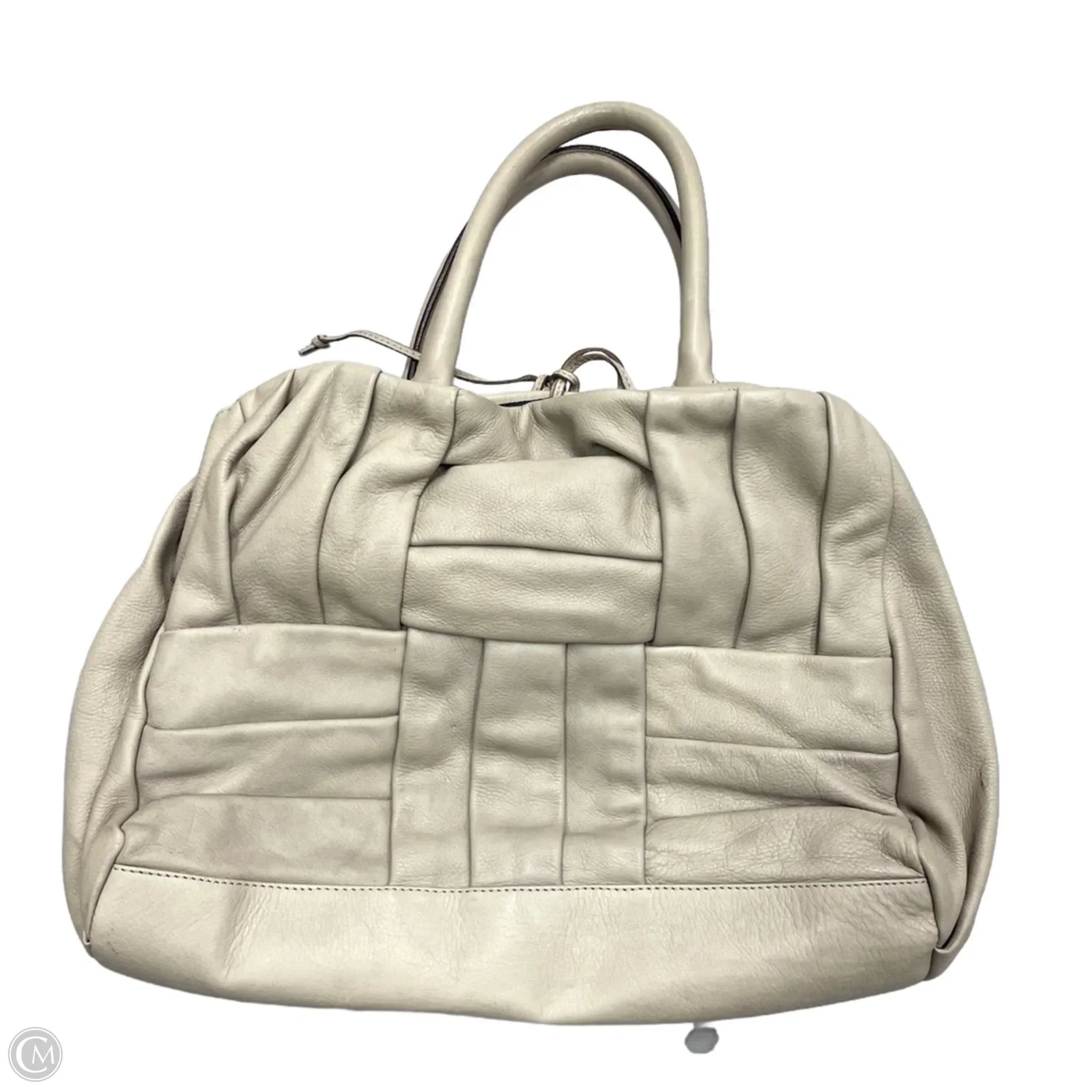 Handbag Leather By Falorni Italia Le Borse, Size: Large