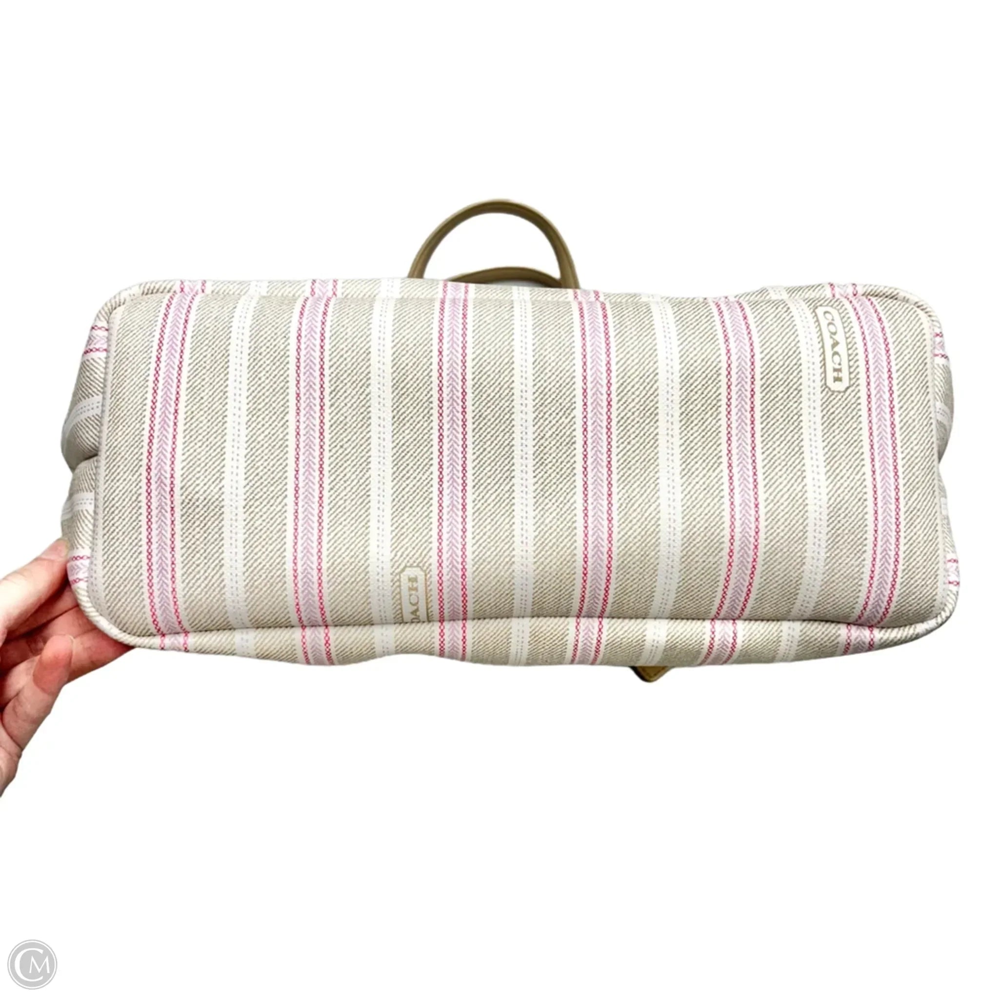 Tote Designer By Coach, Size: Medium