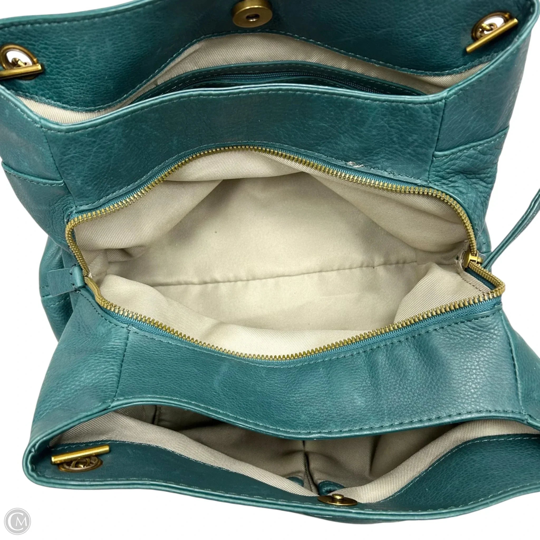 Handbag Leather By American Leather Co, Size: Medium