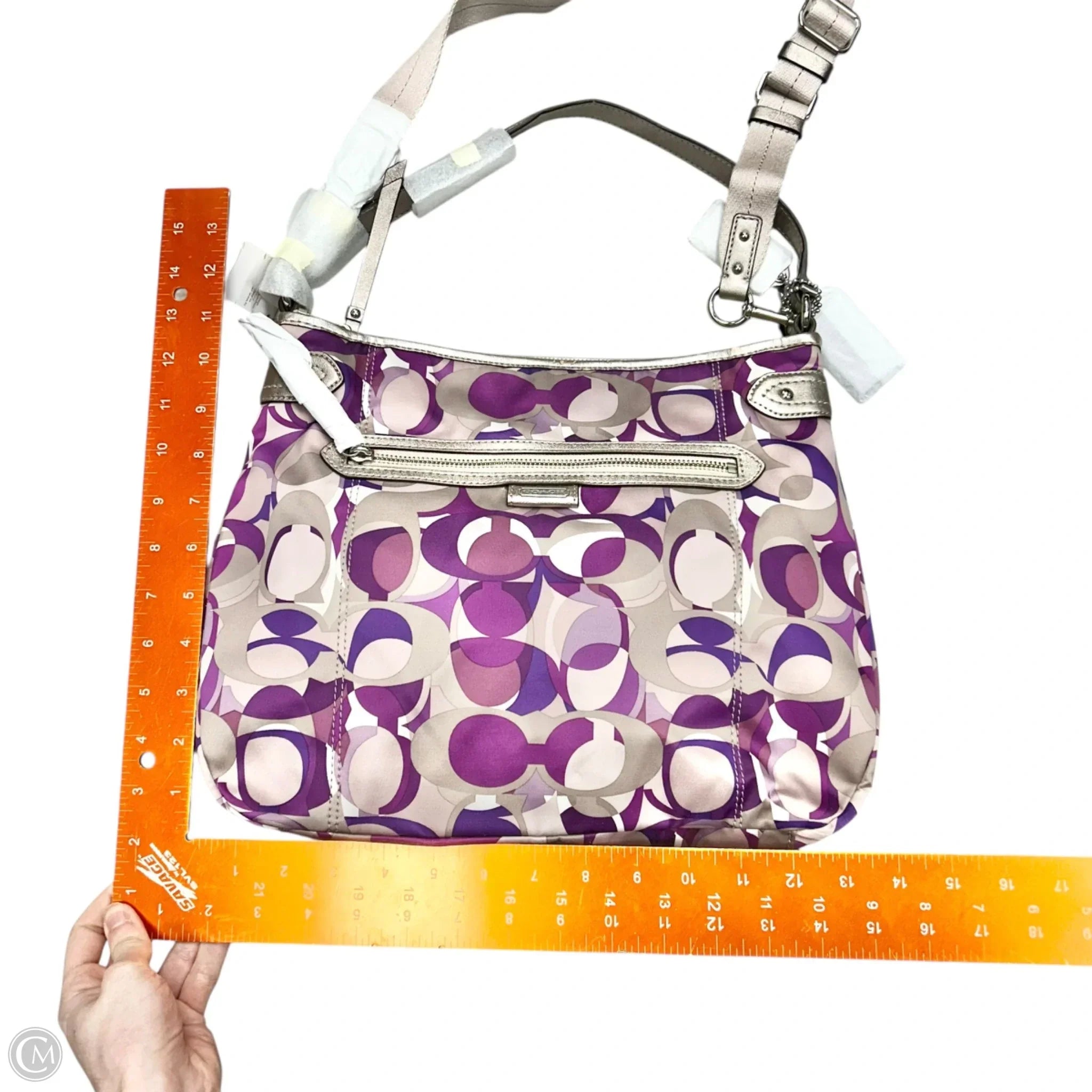 Crossbody Designer By Coach, Size: Large