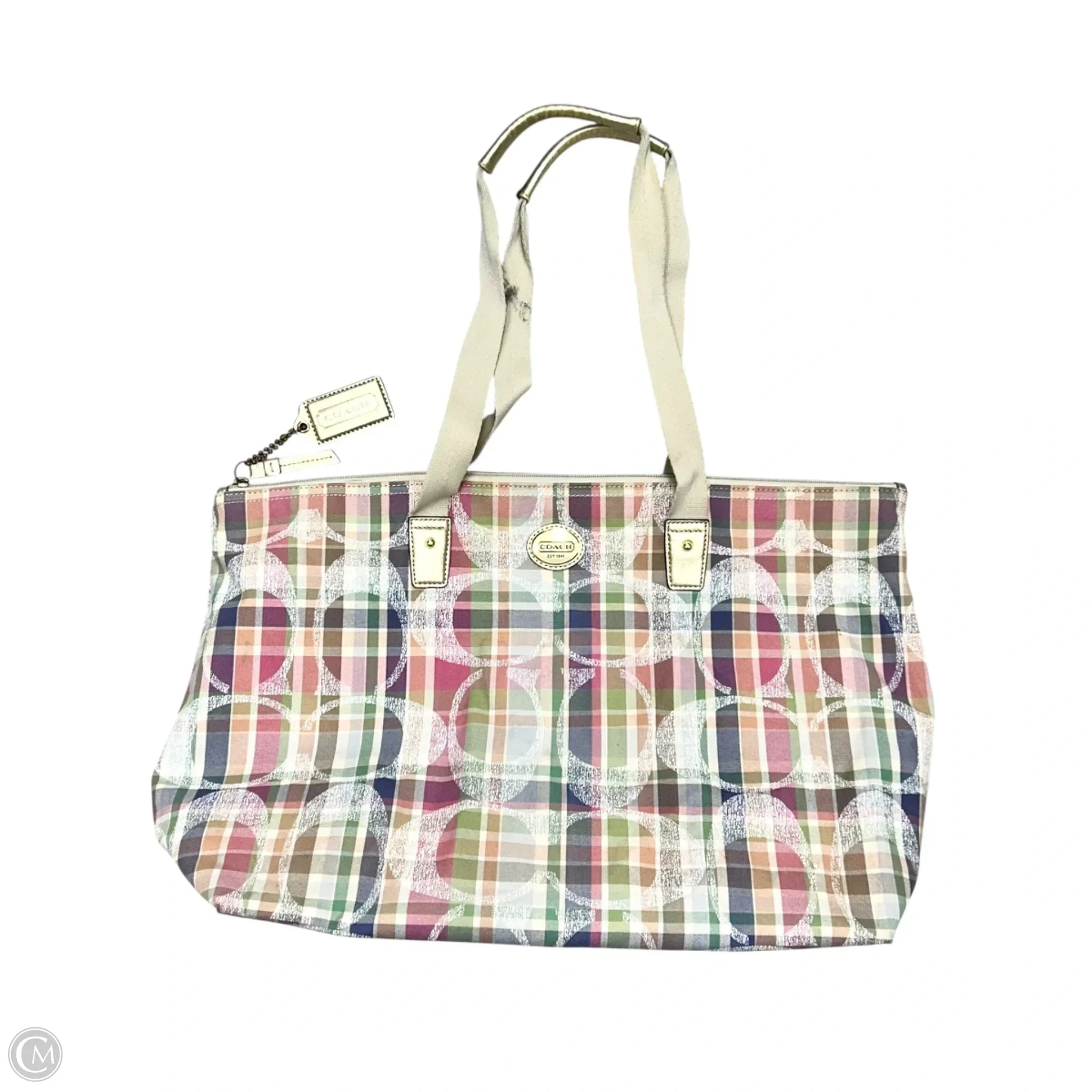 Handbag Designer By Coach, Size: Large