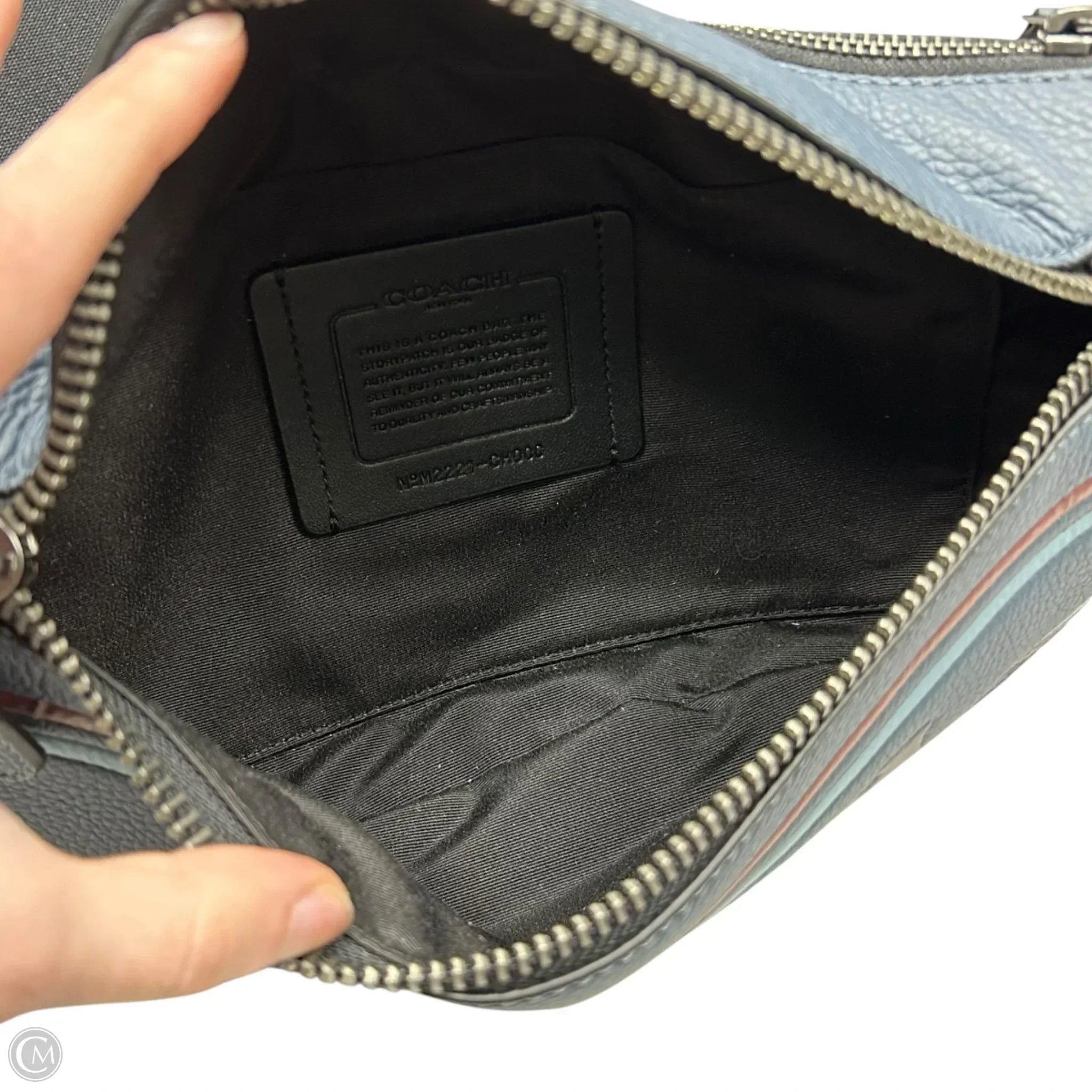 Belt Bag Designer By Coach, Size: Large