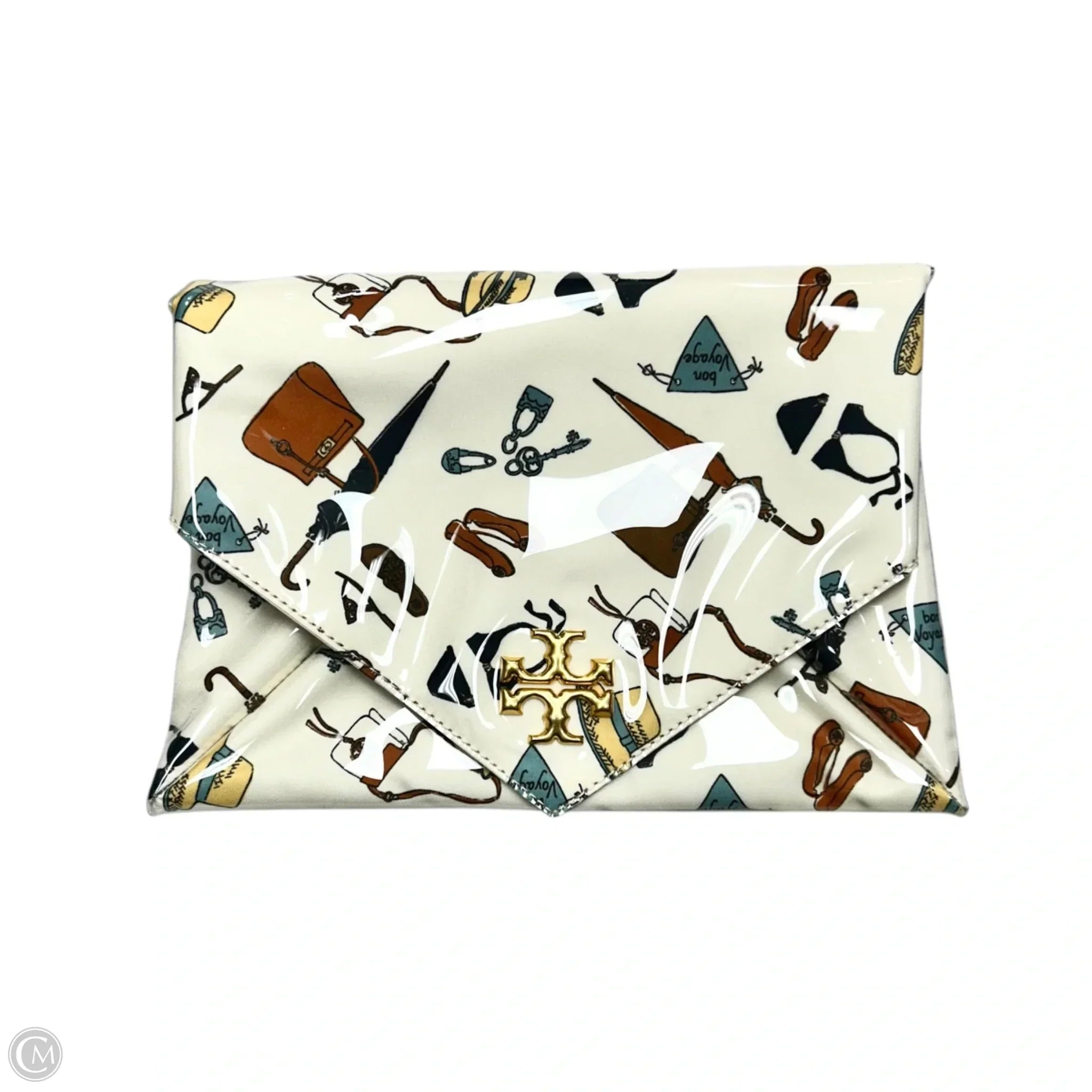 Clutch Designer By Tory Burch, Size: Small