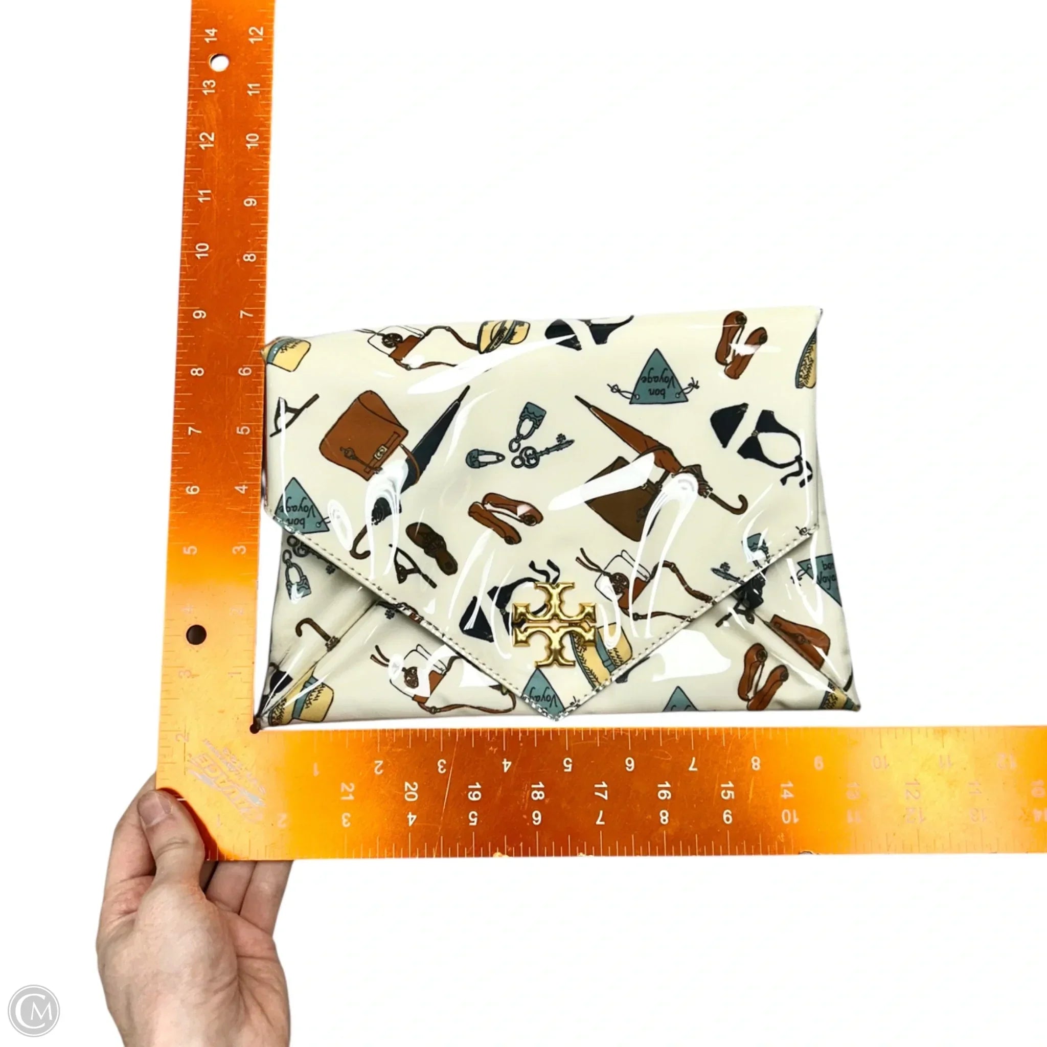Clutch Designer By Tory Burch, Size: Small