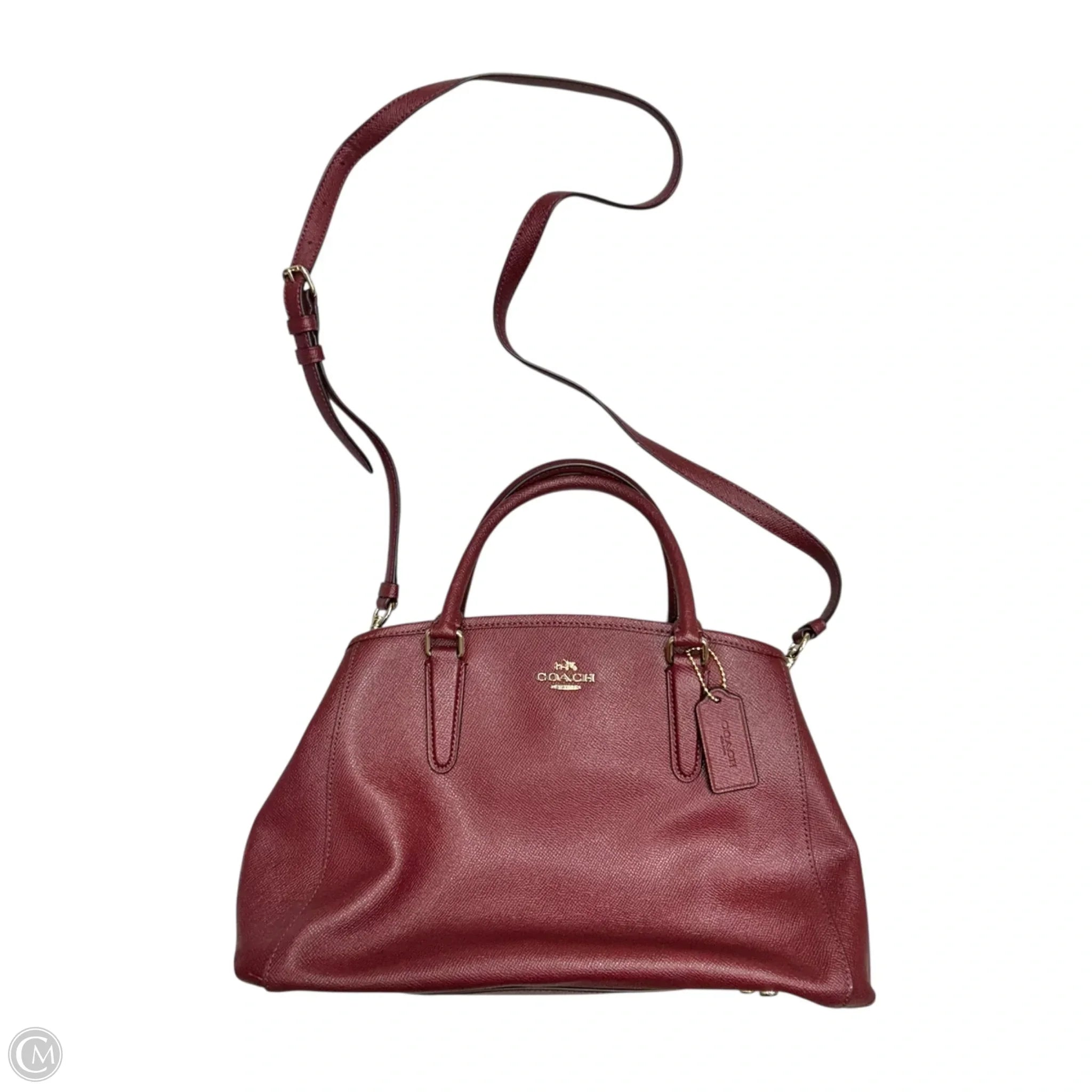 Crossbody Designer By Coach, Size: Medium
