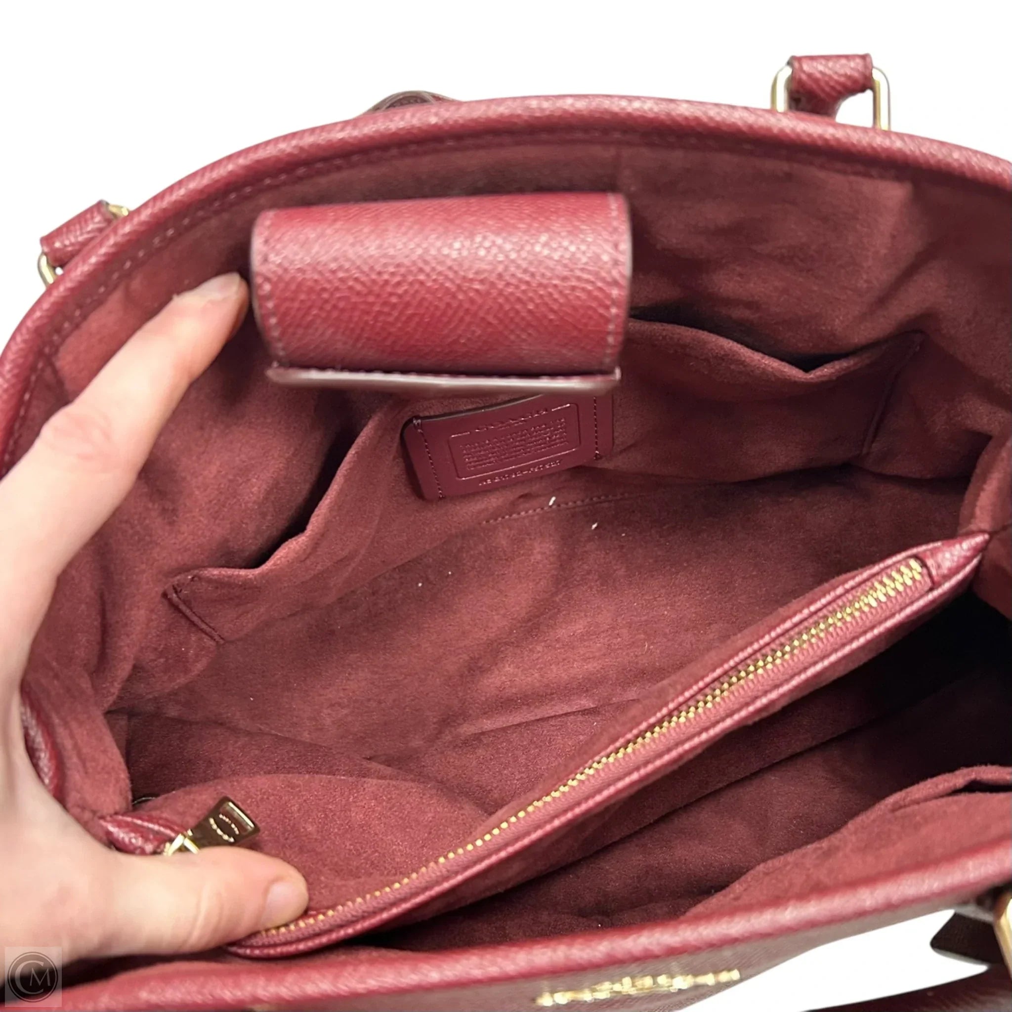 Crossbody Designer By Coach, Size: Medium