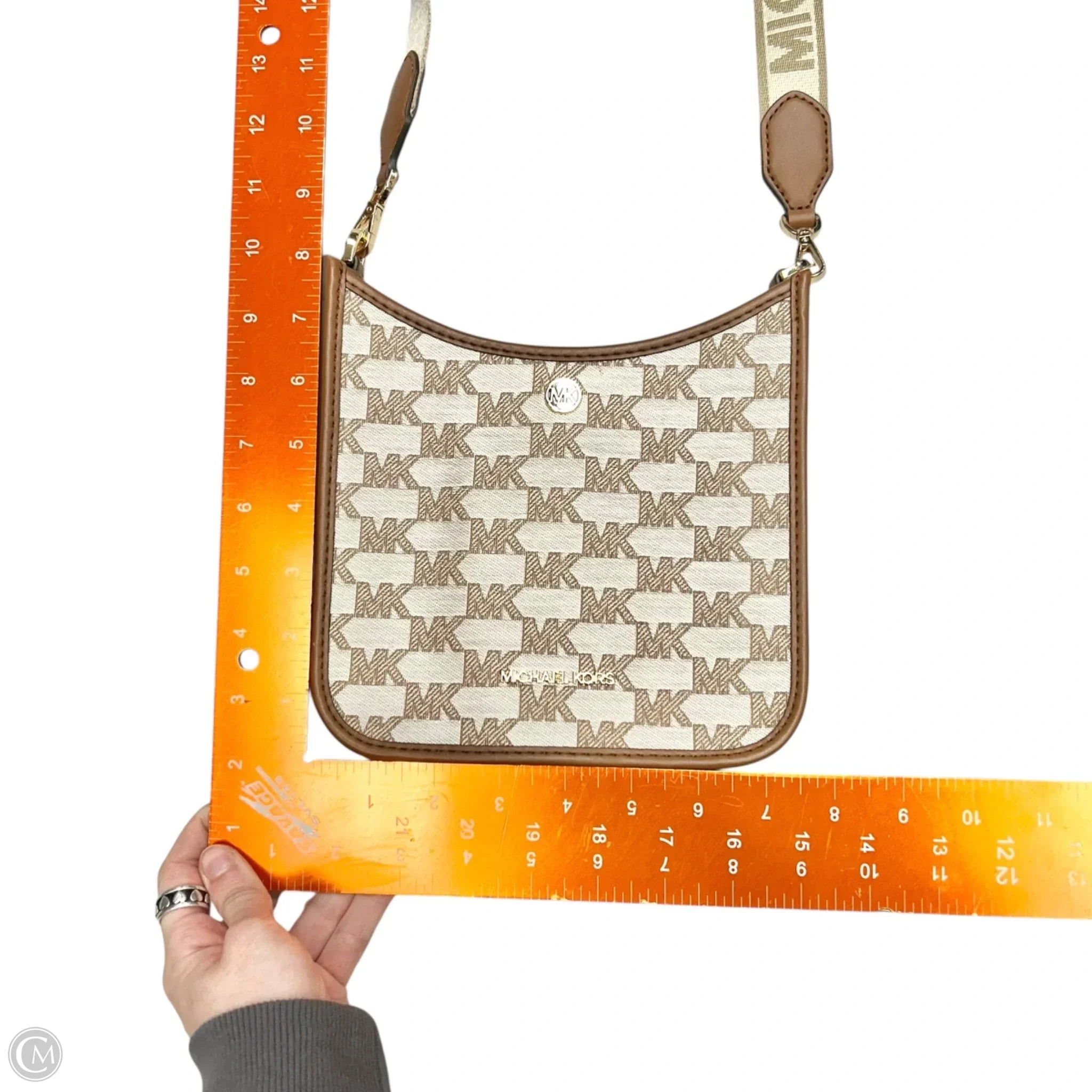 Crossbody Designer By Michael Kors, Size: Small