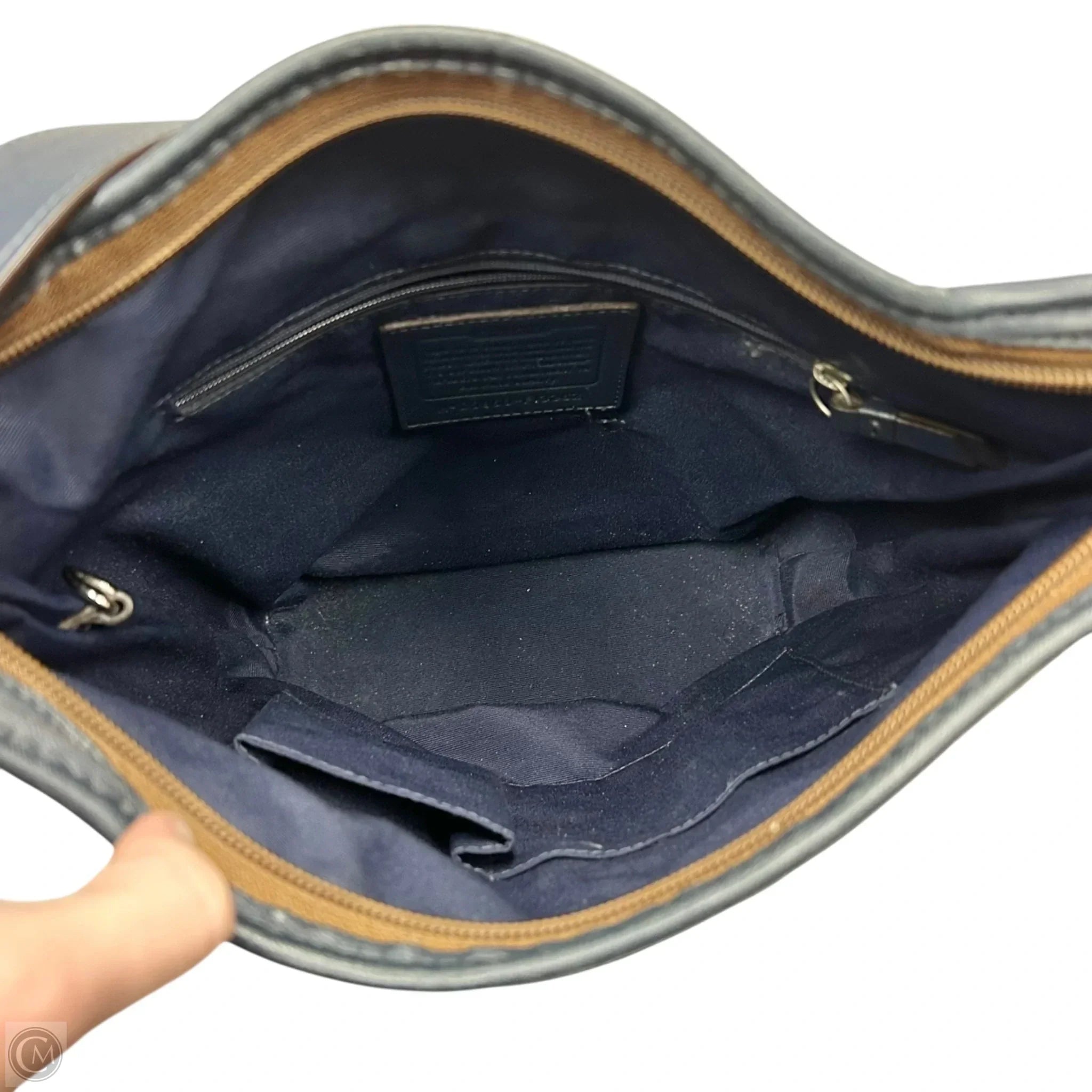 Crossbody Designer By Coach, Size: Medium