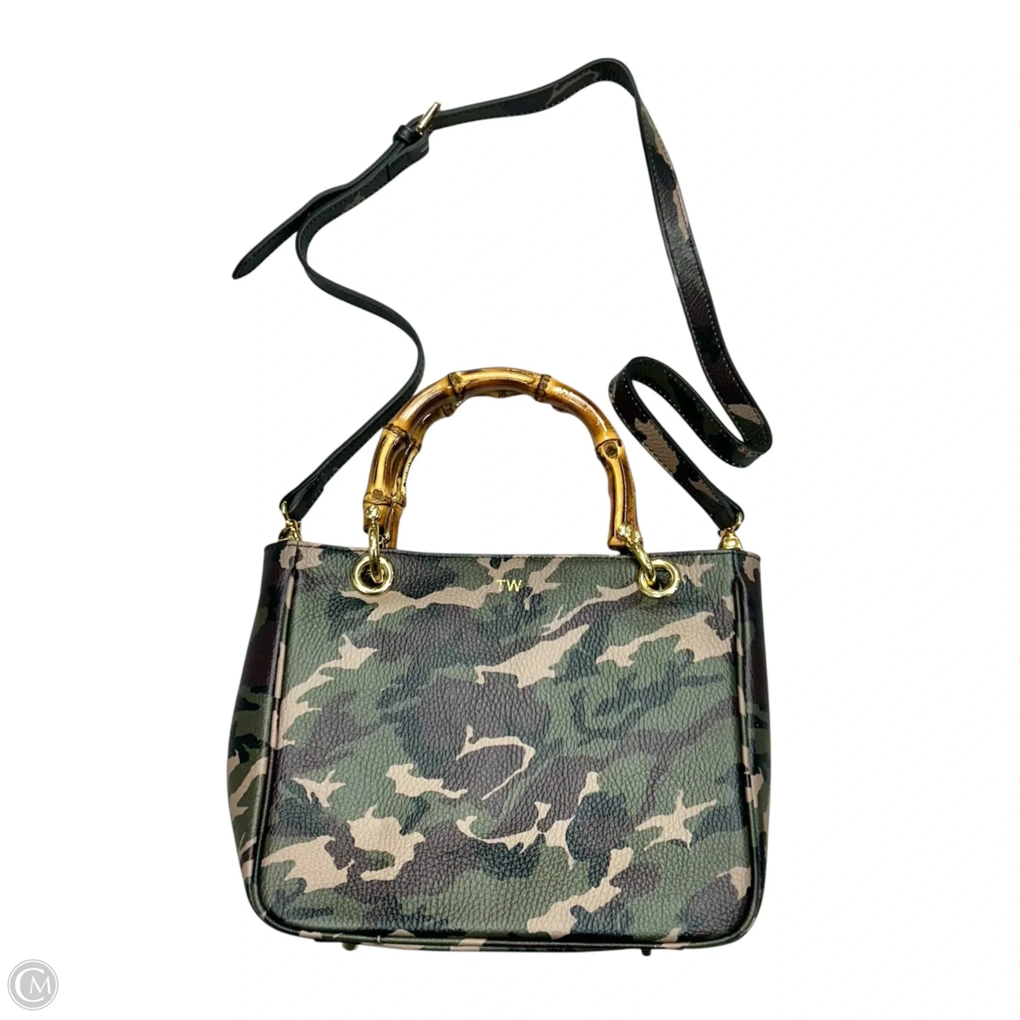 Handbag Leather By Mark & Graham, Size: Small