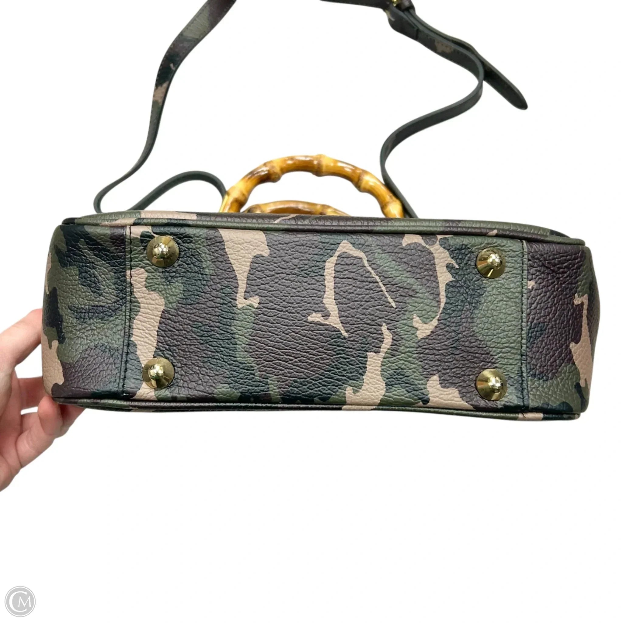 Handbag Leather By Mark & Graham, Size: Small
