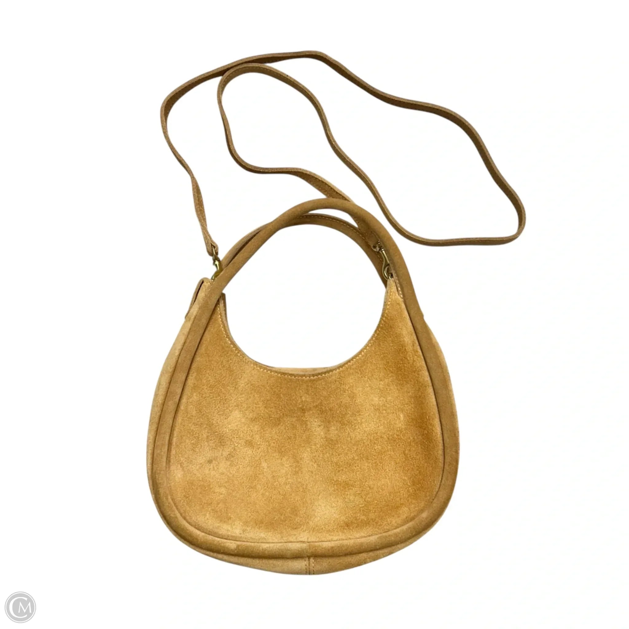 Handbag Leather By Oliveva, Size: Medium