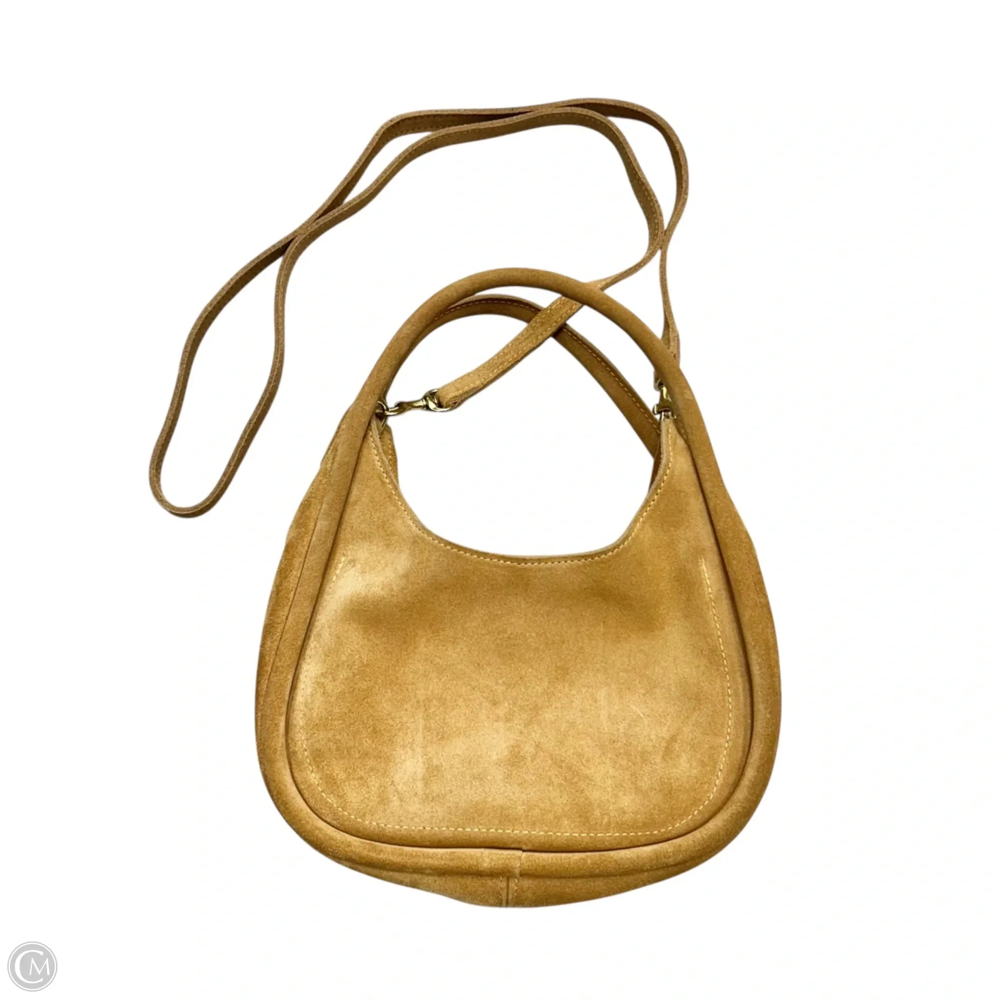 Handbag Leather By Oliveva, Size: Medium