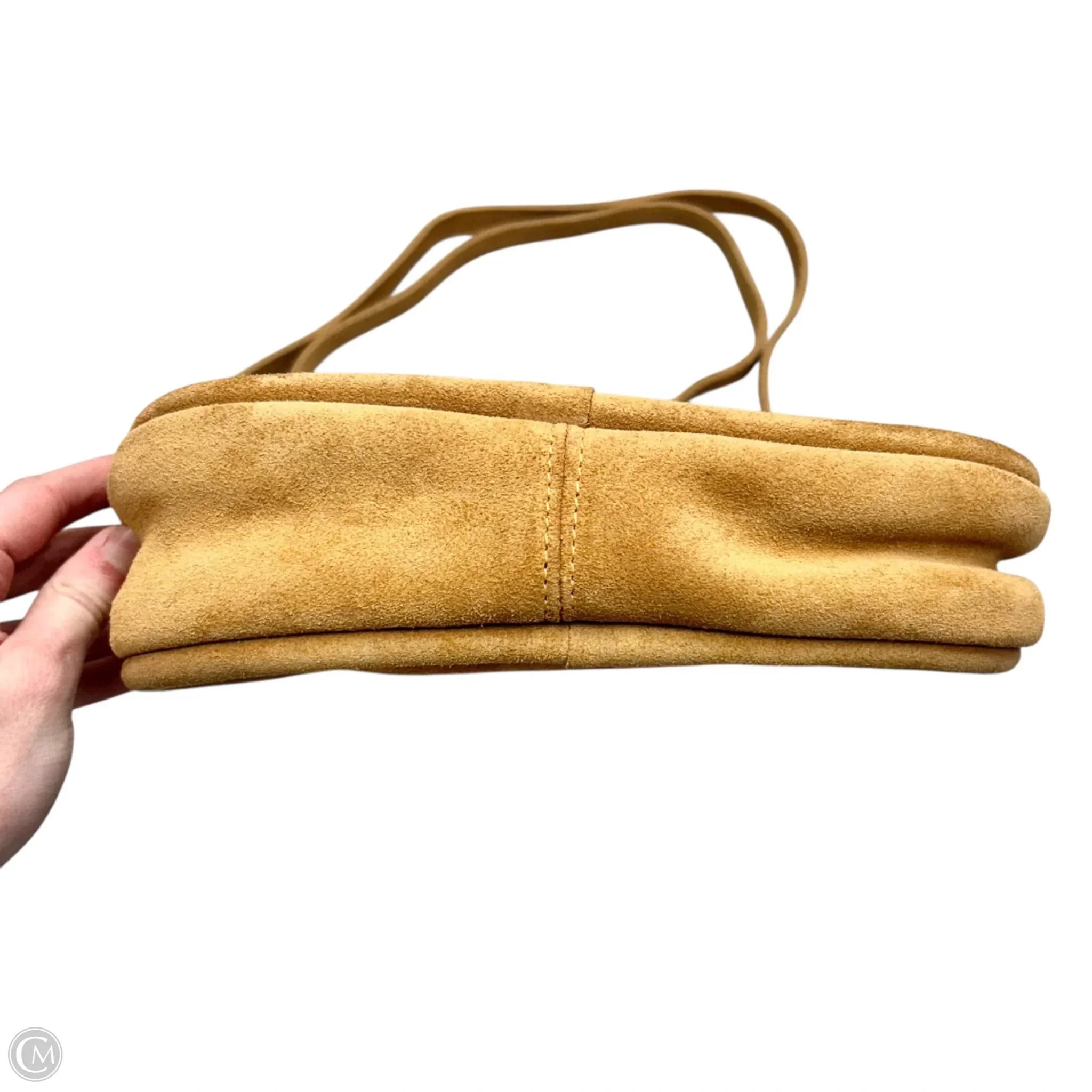 Handbag Leather By Oliveva, Size: Medium