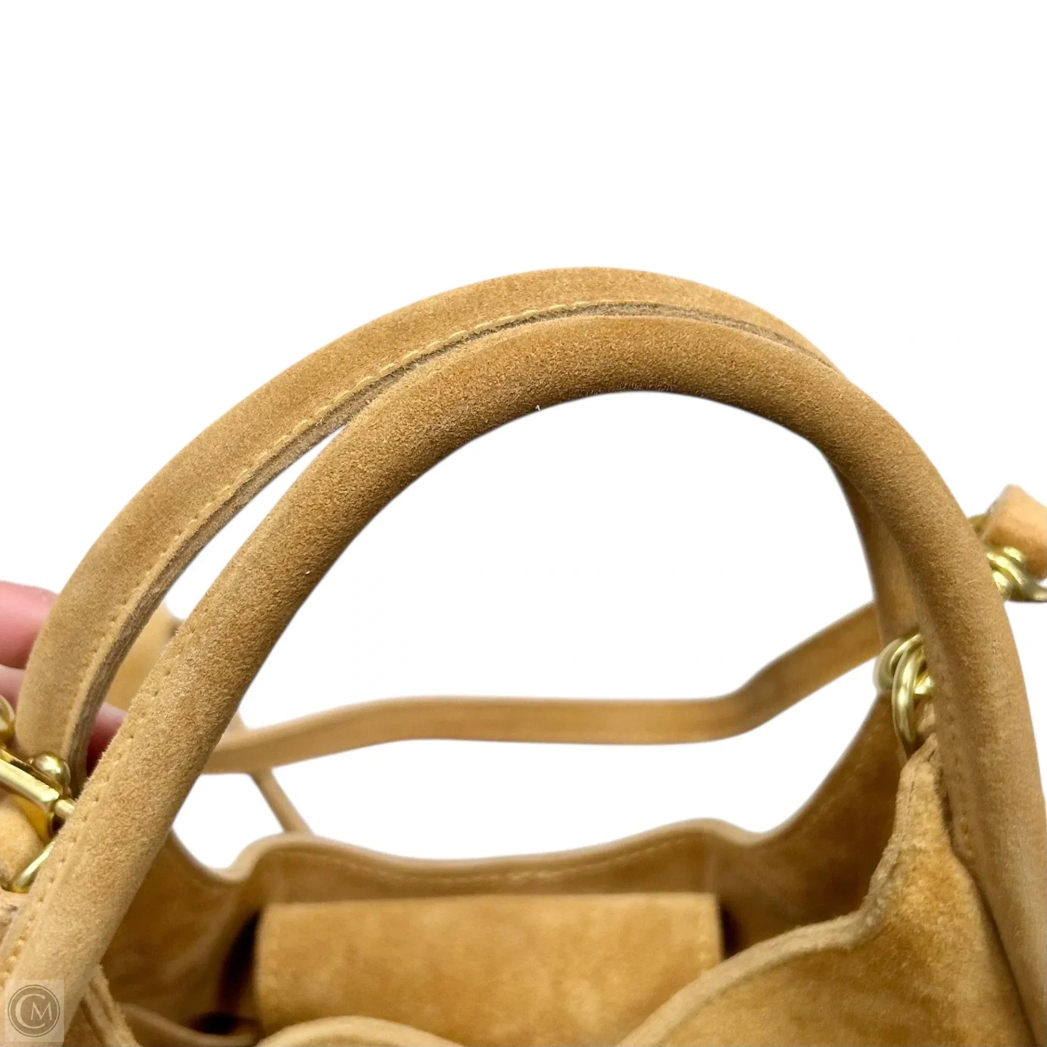 Handbag Leather By Oliveva, Size: Medium