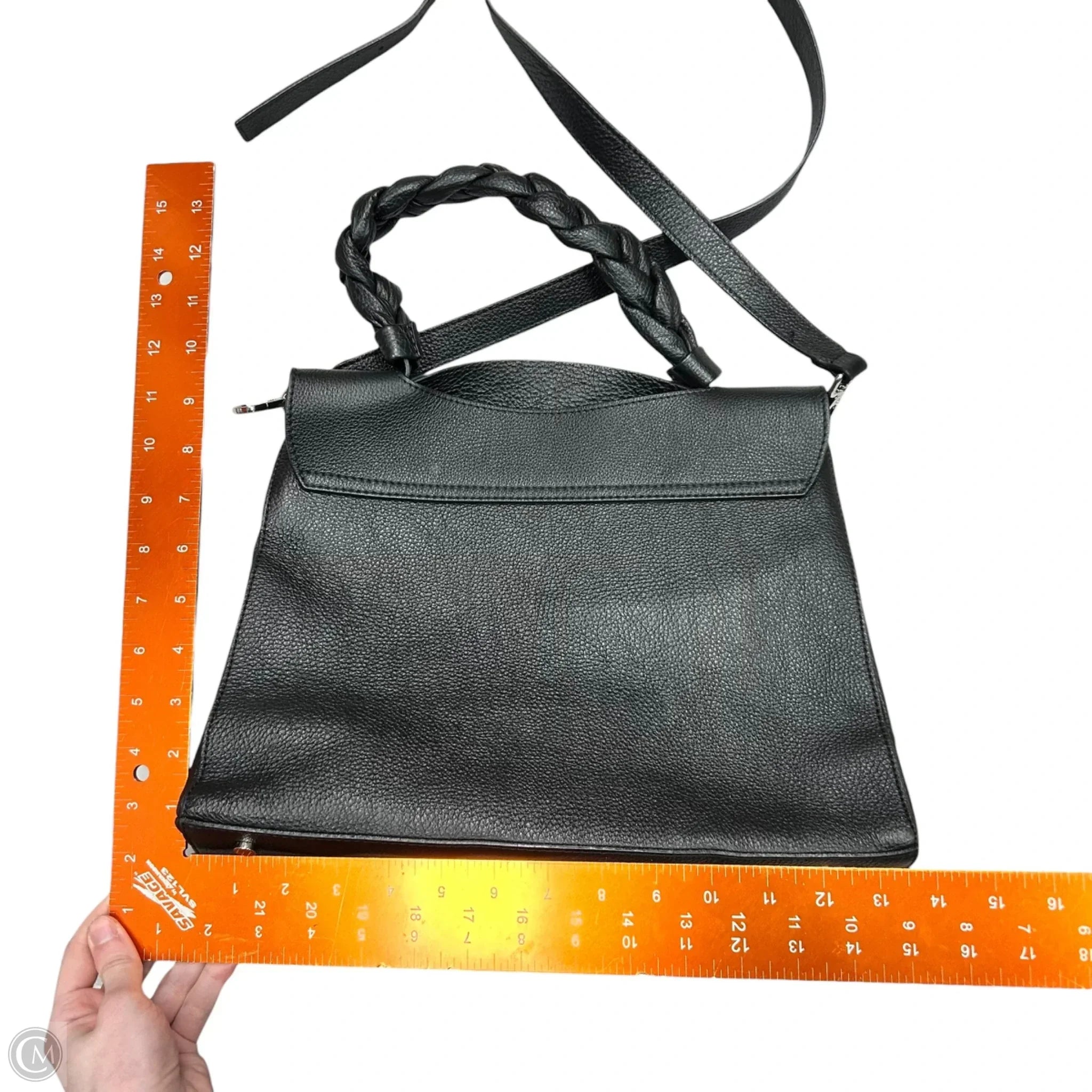 Crossbody Leather By Lia Numa, Size: Medium