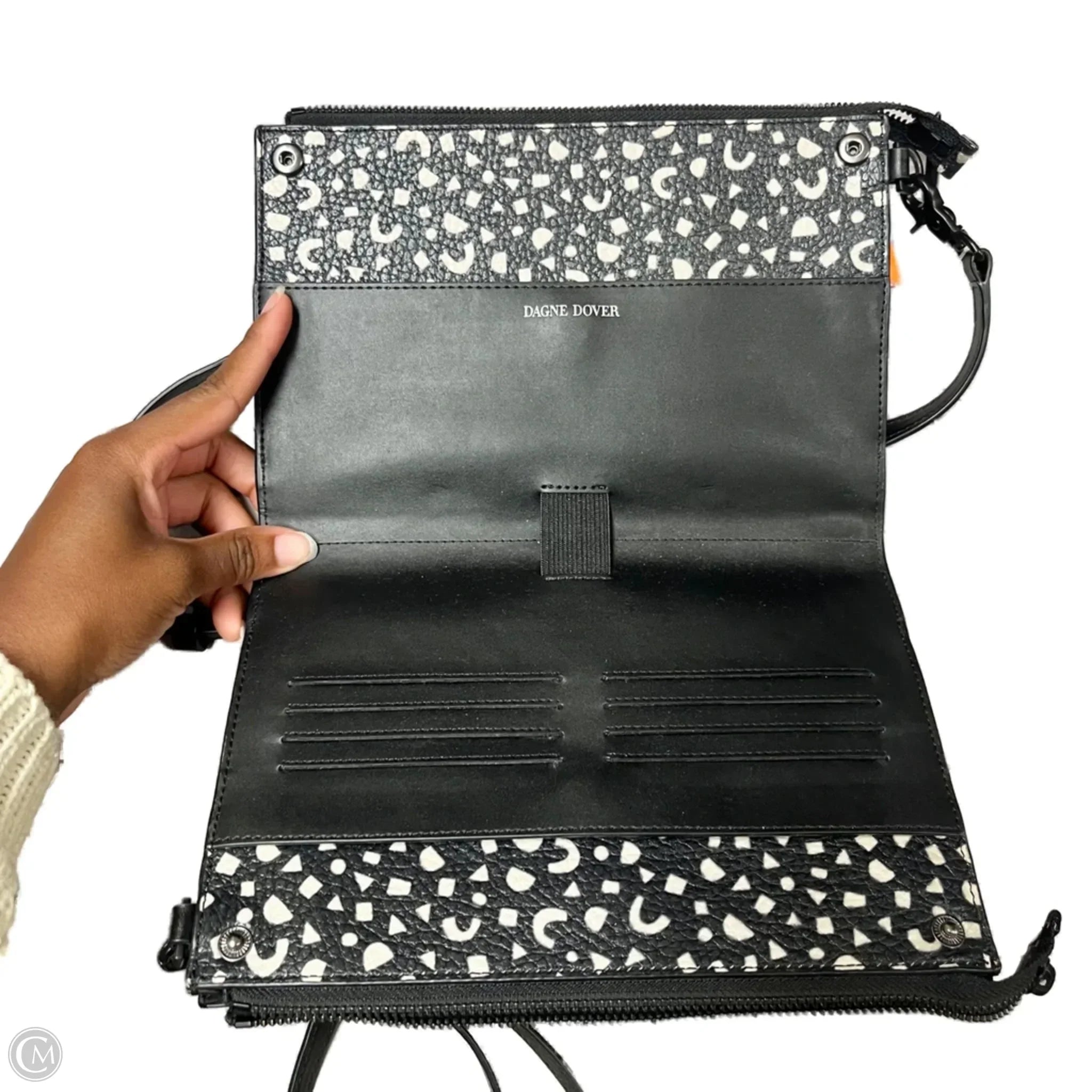 Crossbody Designer By Dagne Dover, Size: Medium