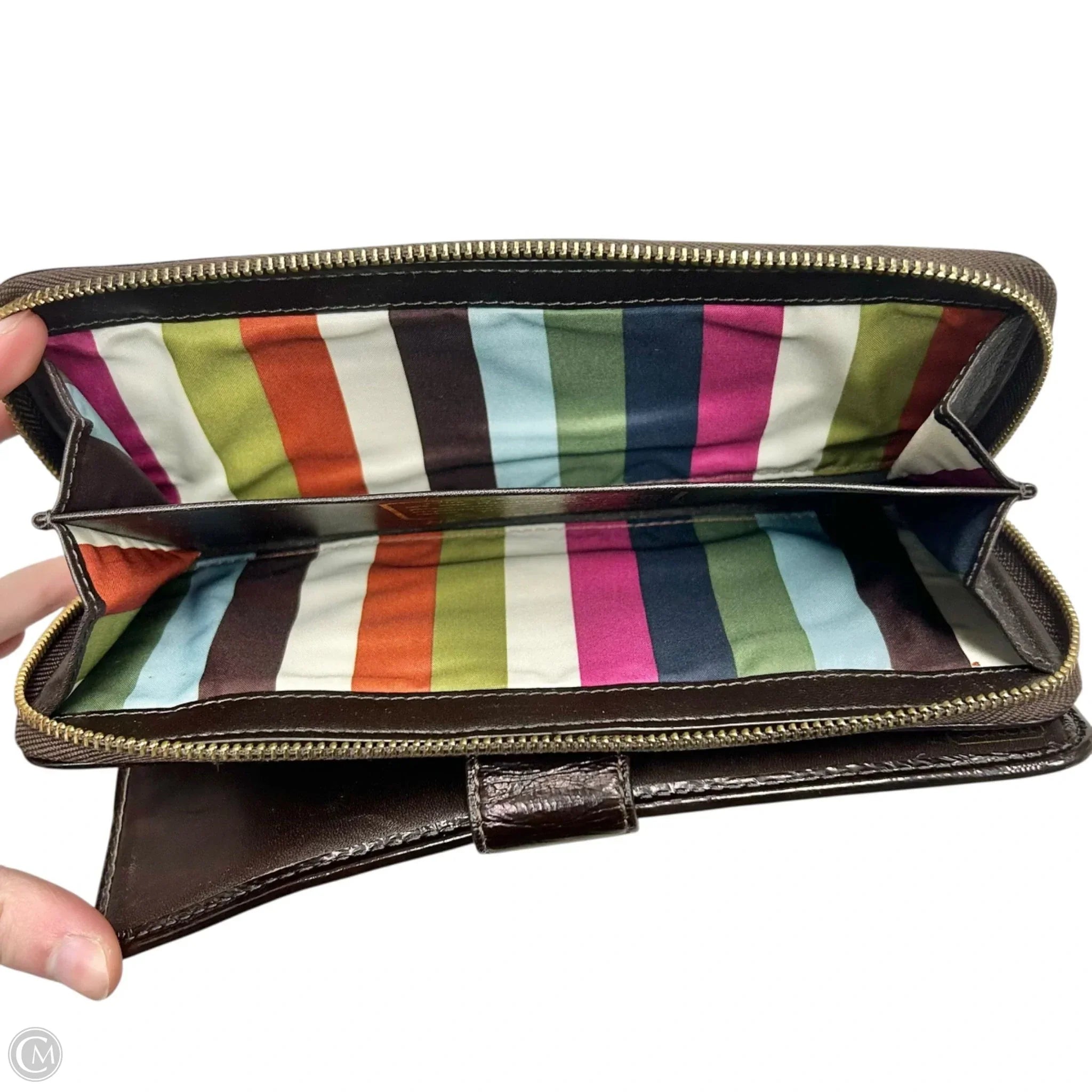 Wallet Designer By Coach, Size: Large