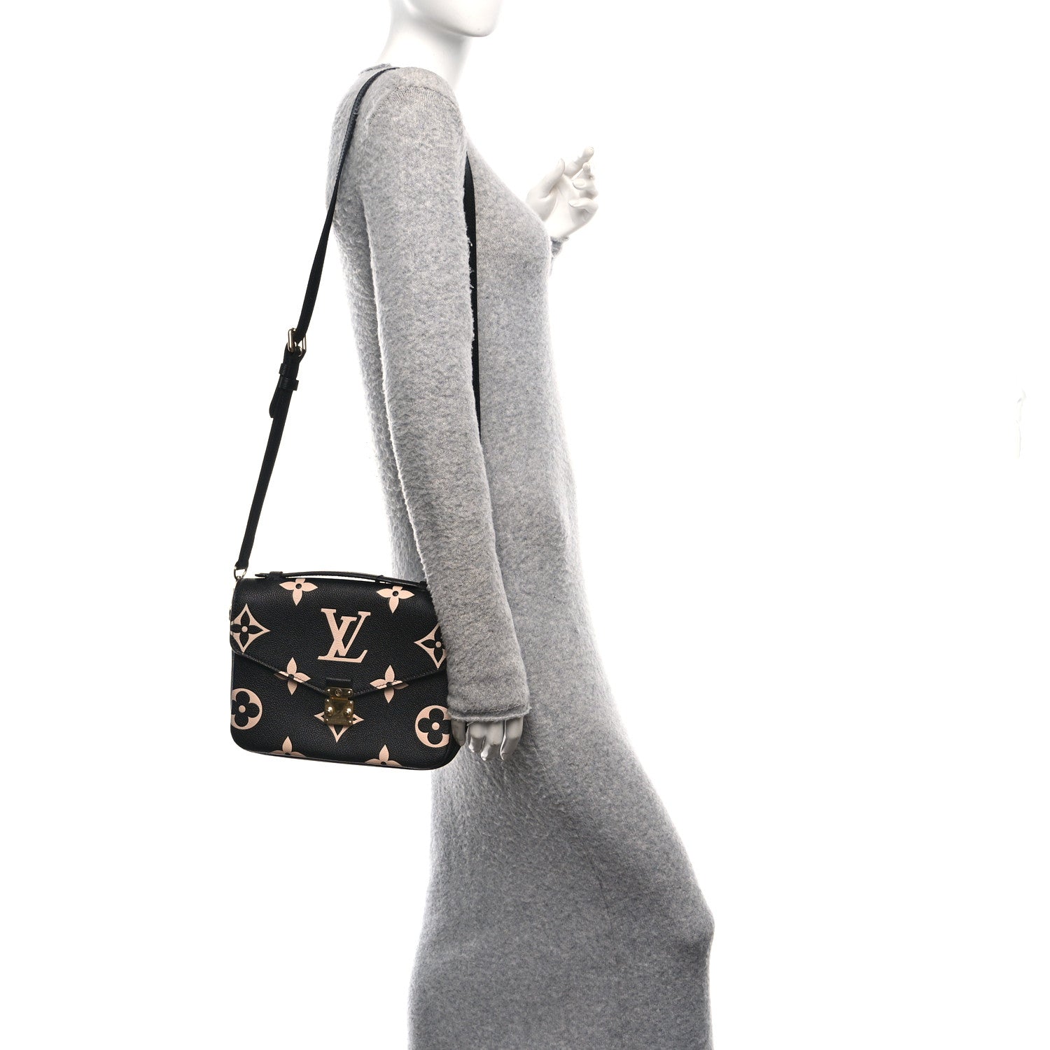 Empreinte Monogram Giant Pochette Metis Black Beige