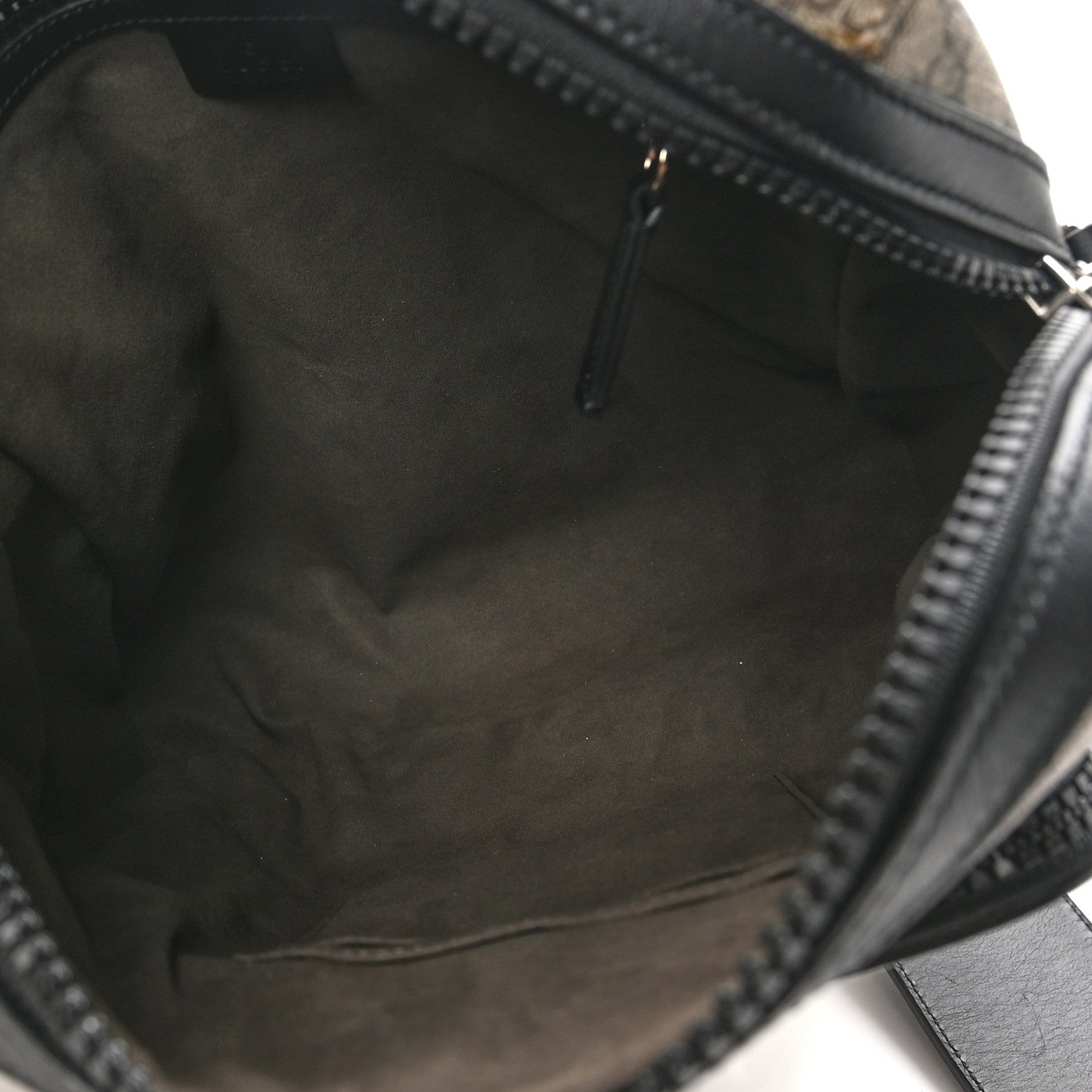 GG Plus Monogram Front Pocket Messenger Dark Brown