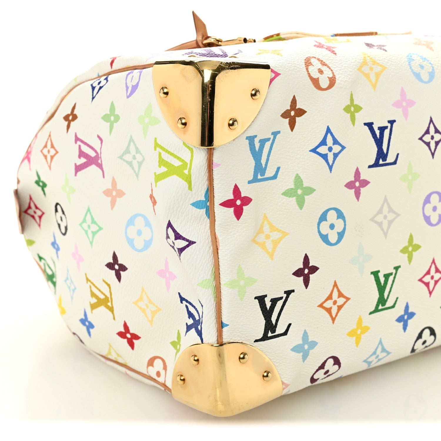 Monogram Multicolor Speedy 30 White