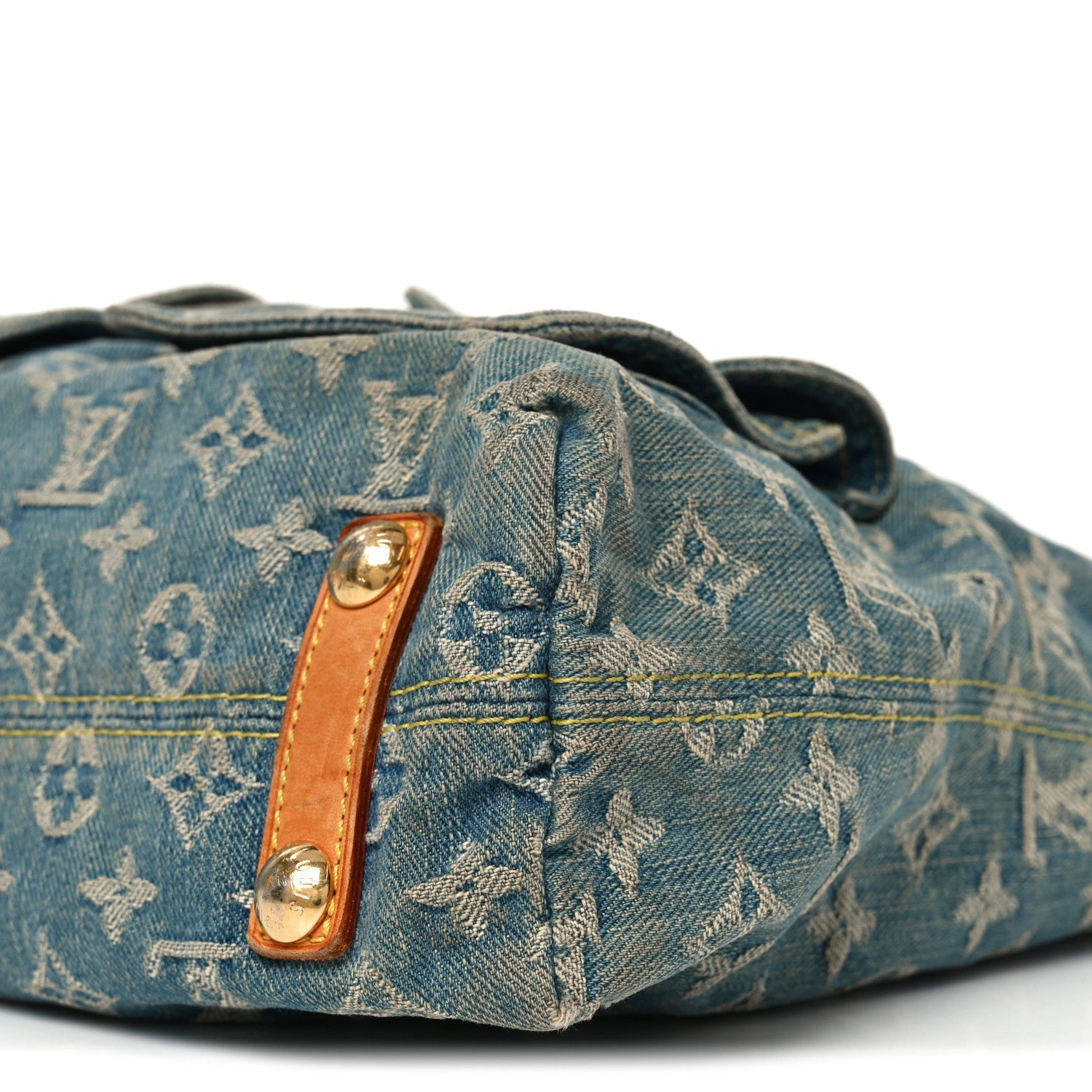 Denim Monogram Baggy GM Blue