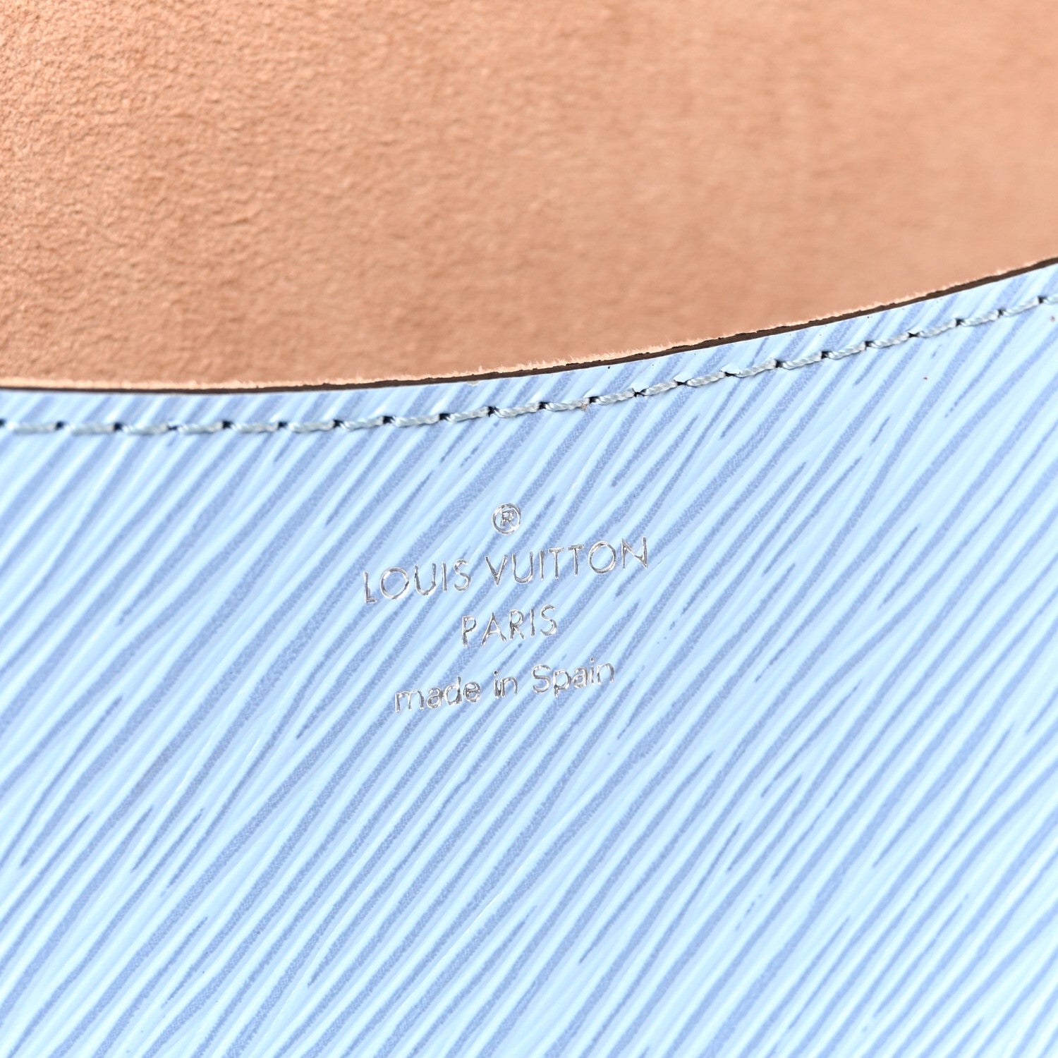 Epi Buci Crossbody Bleu Nuage