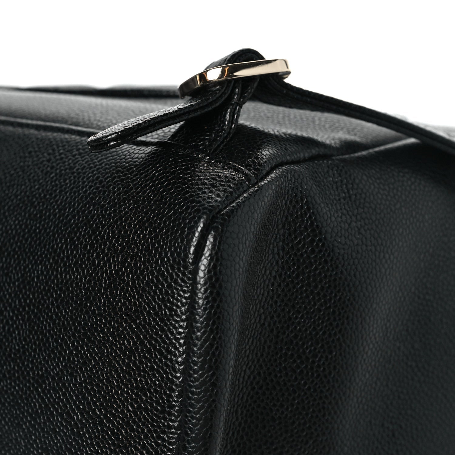 Caviar Quilted Business Affinity Backpack Black