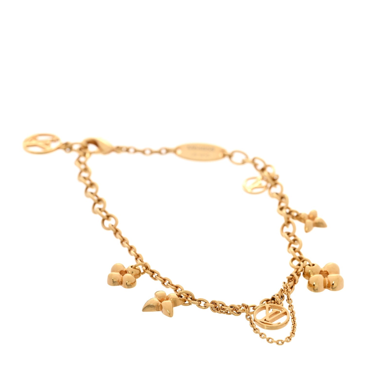 Metal Monogram Blooming Supple Bracelet