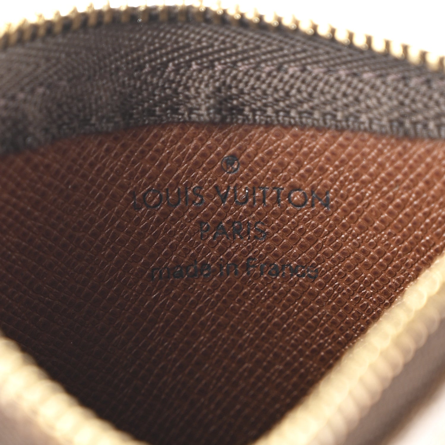 Monogram Key Pouch