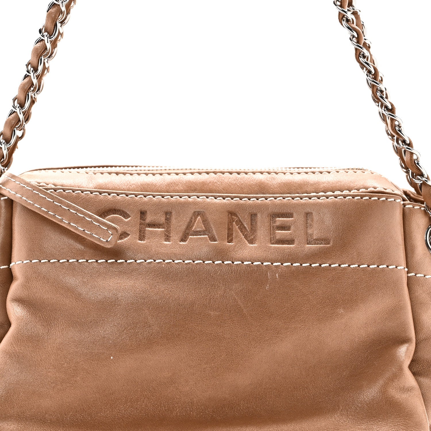 Lambskin Lax Accordion Hobo Brown
