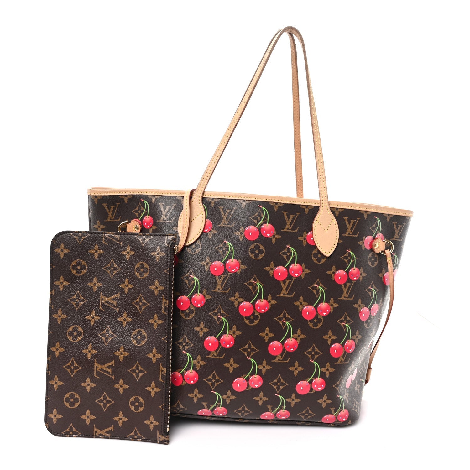 LV X TM Monogram Cerises Neverfull MM