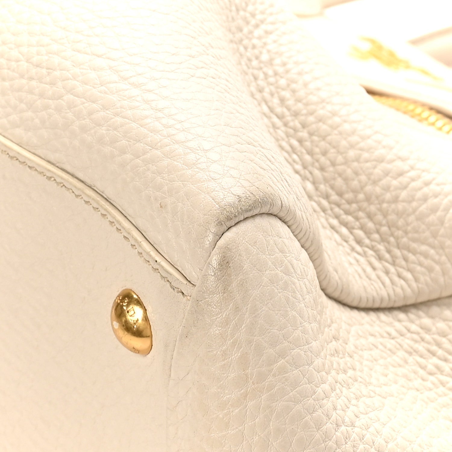 Vitello Daino Top Handle Tote Talco