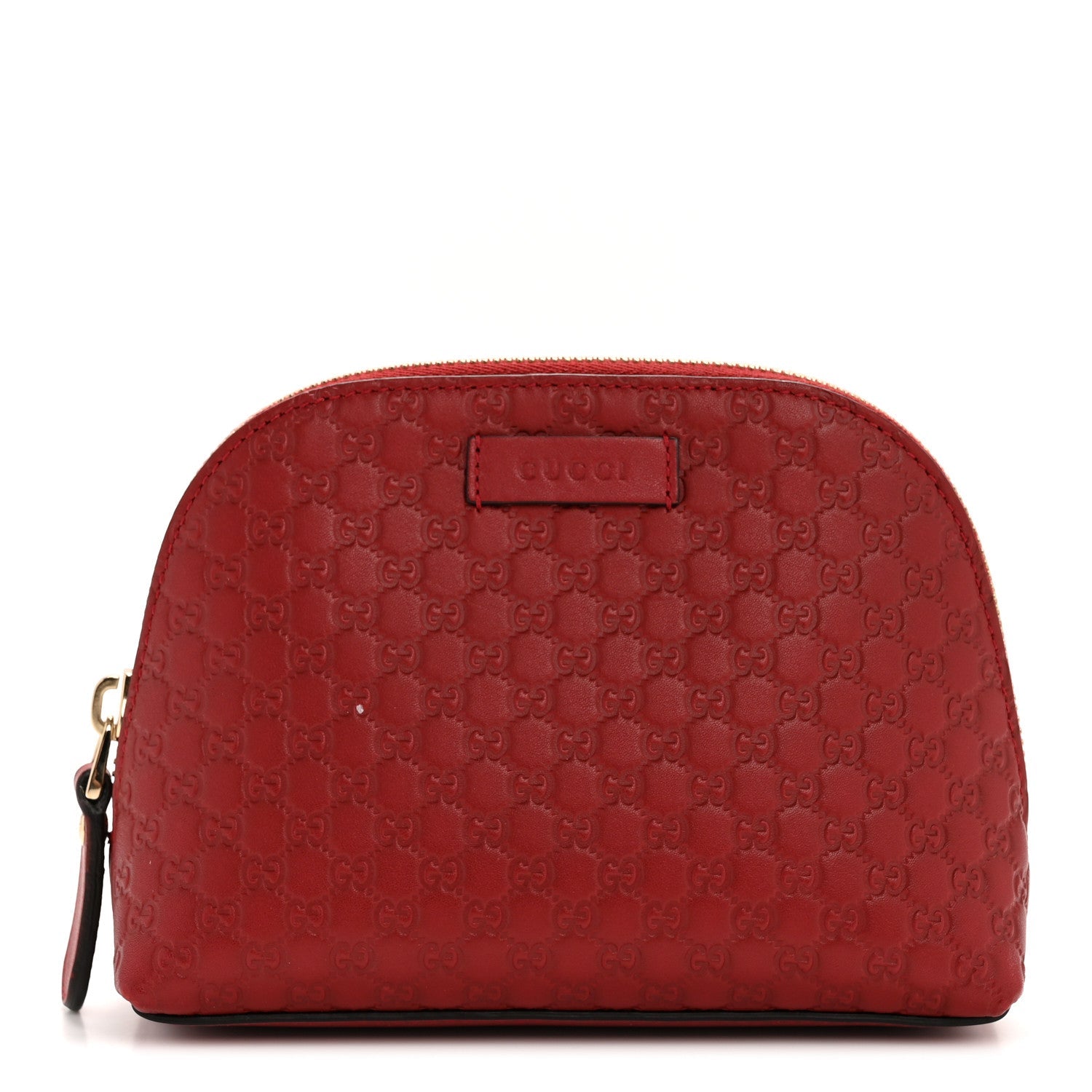 Microguccissima GG Cosmetic Case Red
