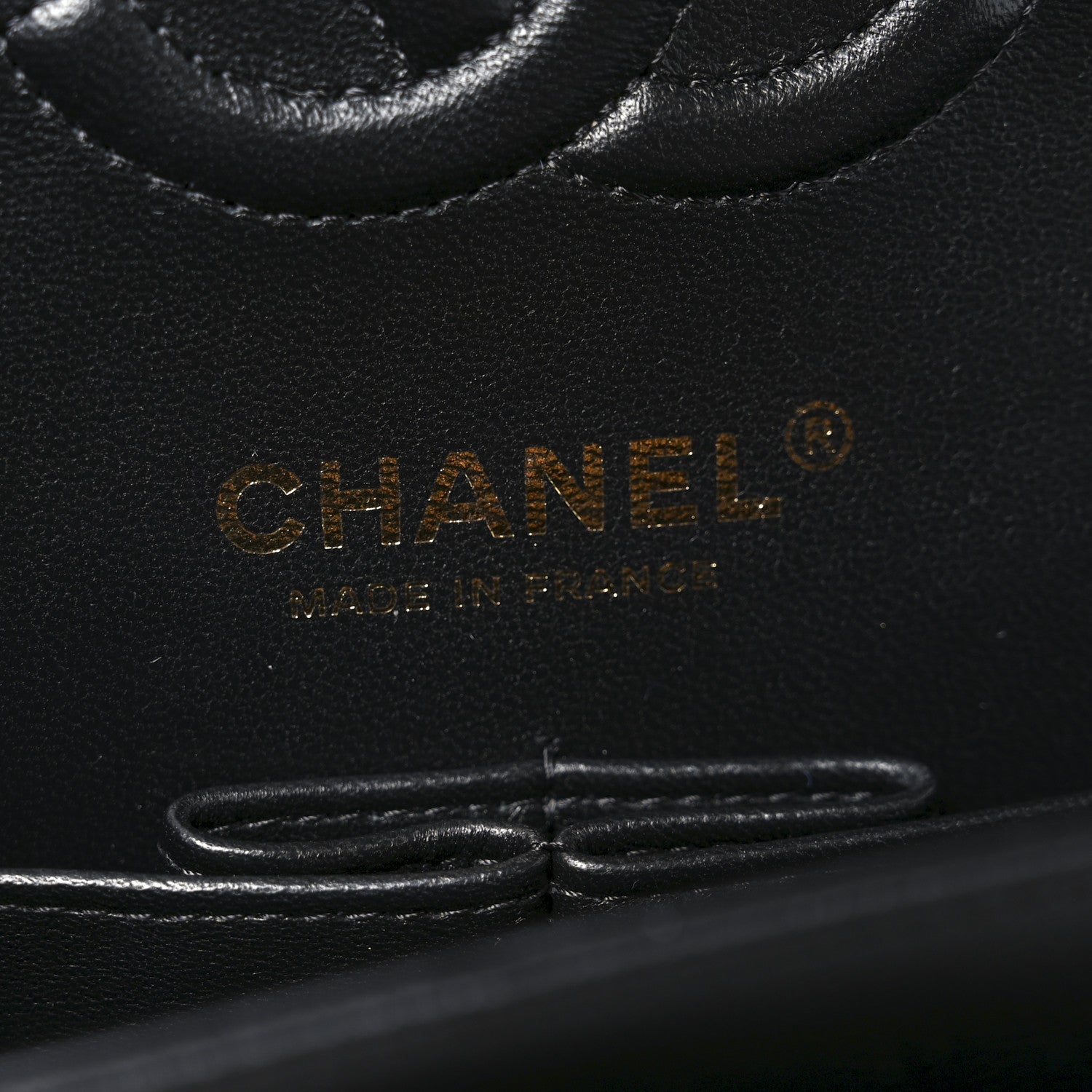 Caviar Chevron Quilted Small Double Flap Black