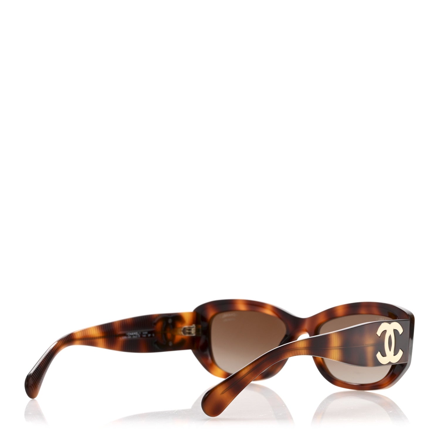 Acetate Polarized Rectangle Sunglasses 5493 Tortoise