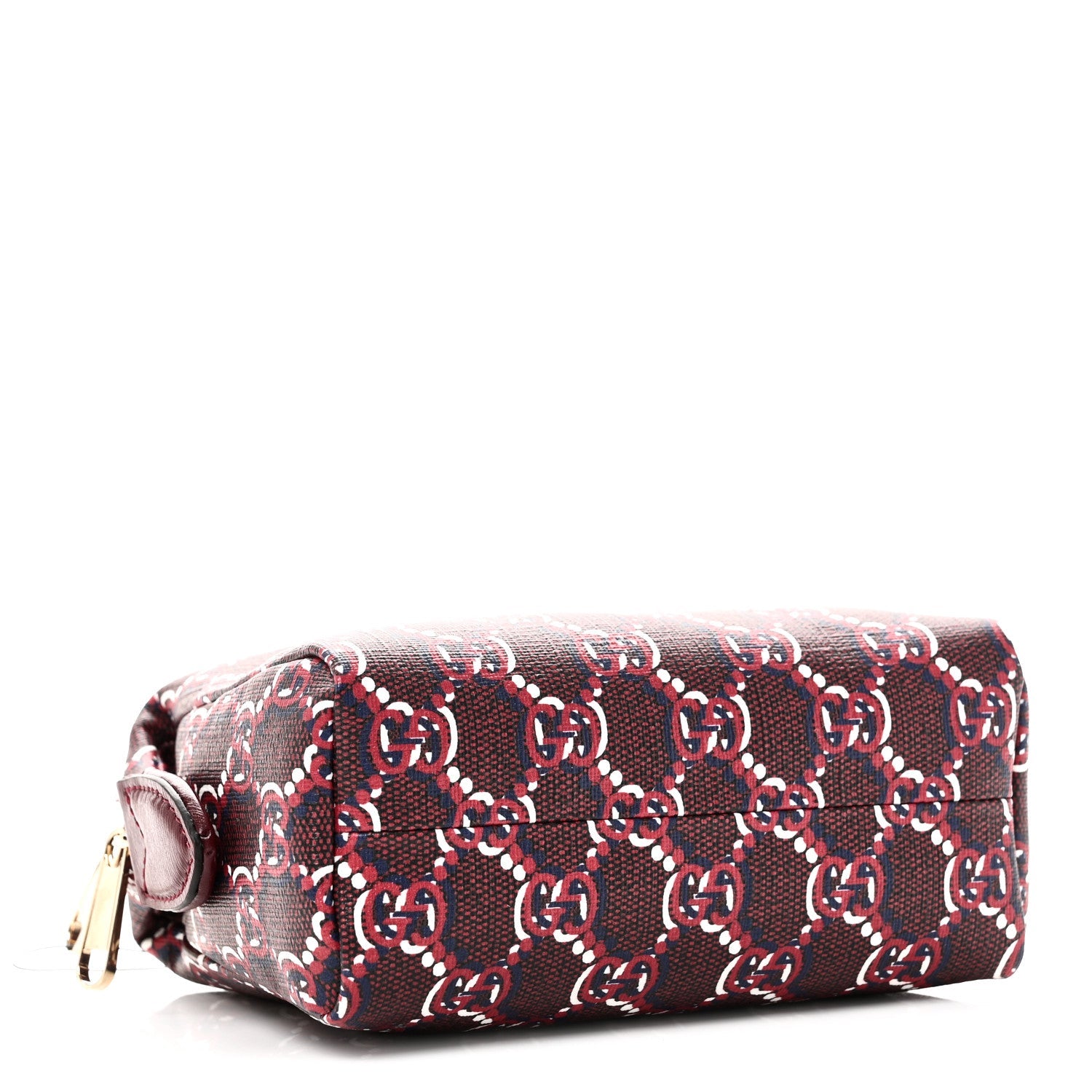 GG Supreme Shadow Toiletry Pouch Rosso Ancora Red