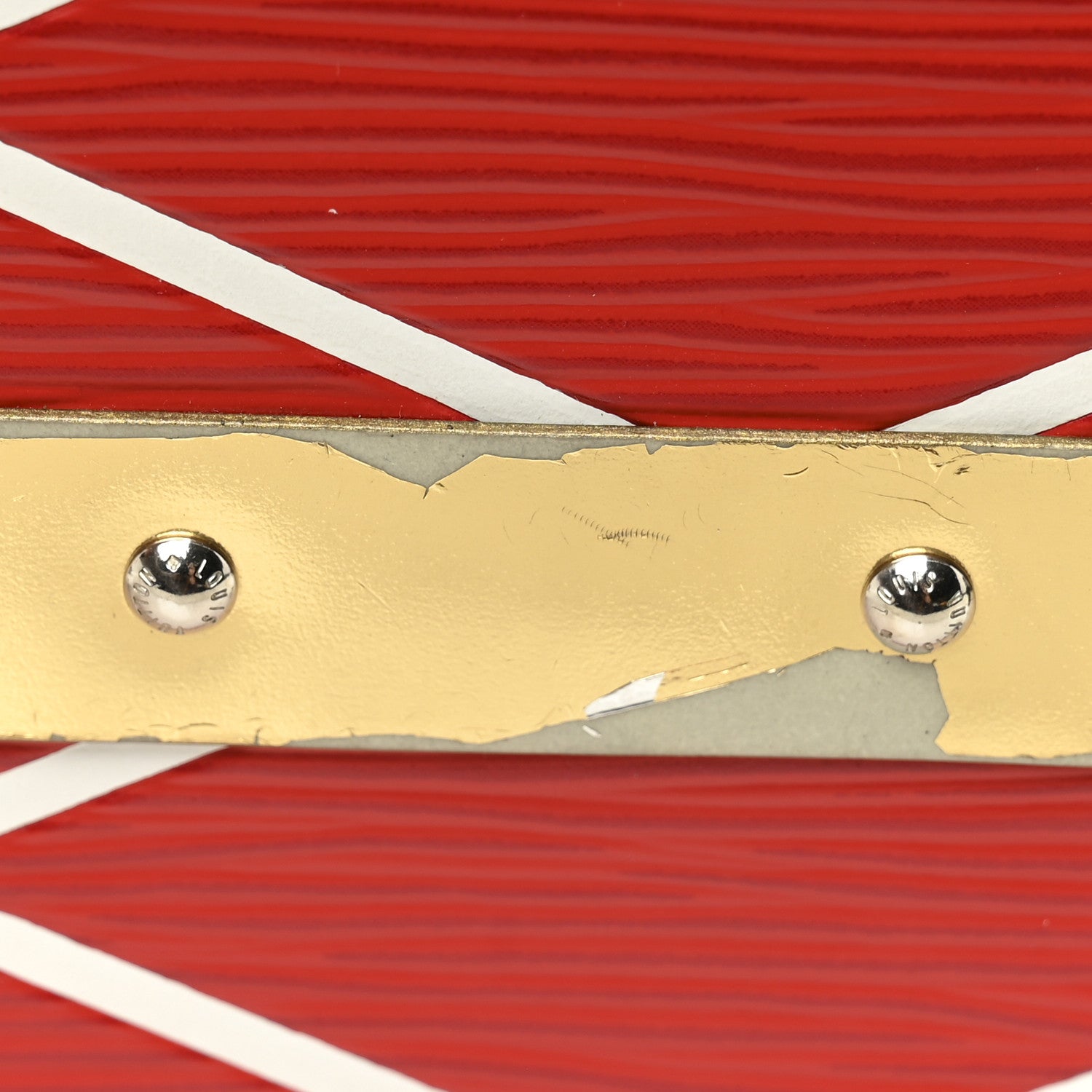 Epi Petite Malle Malletage Red