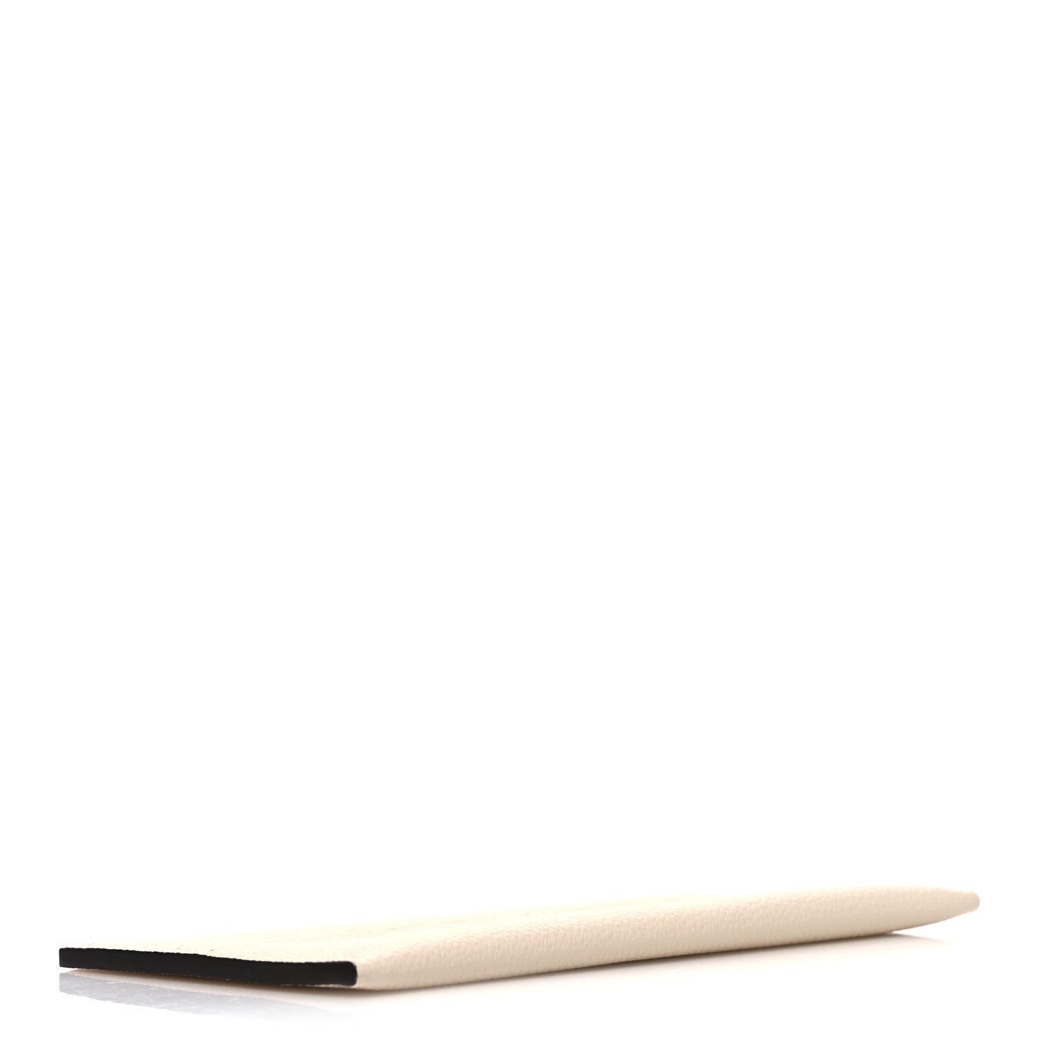 Calfskin Felicie Chain Wallet Card Holder Insert Cream