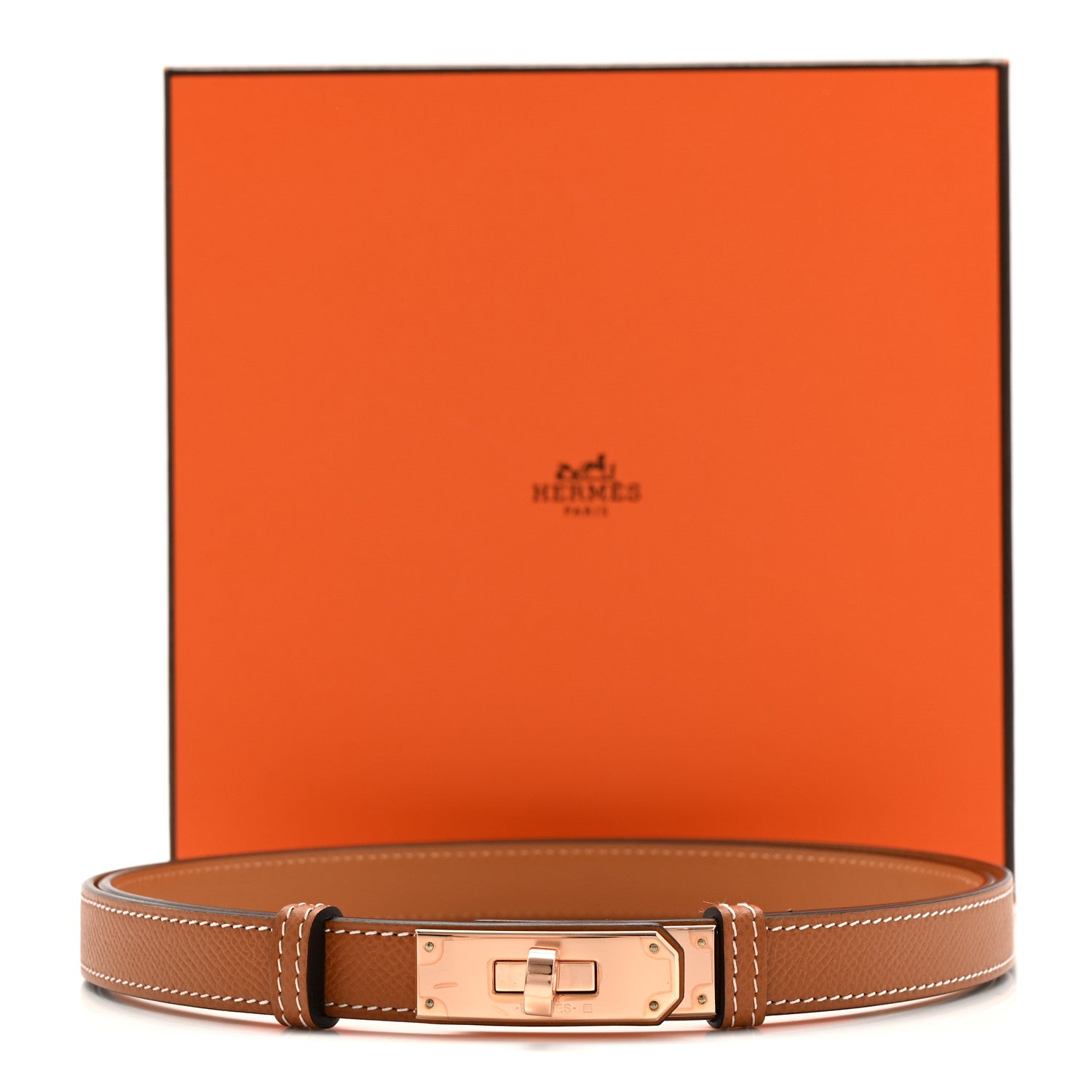 Epsom Kelly Belt Gold