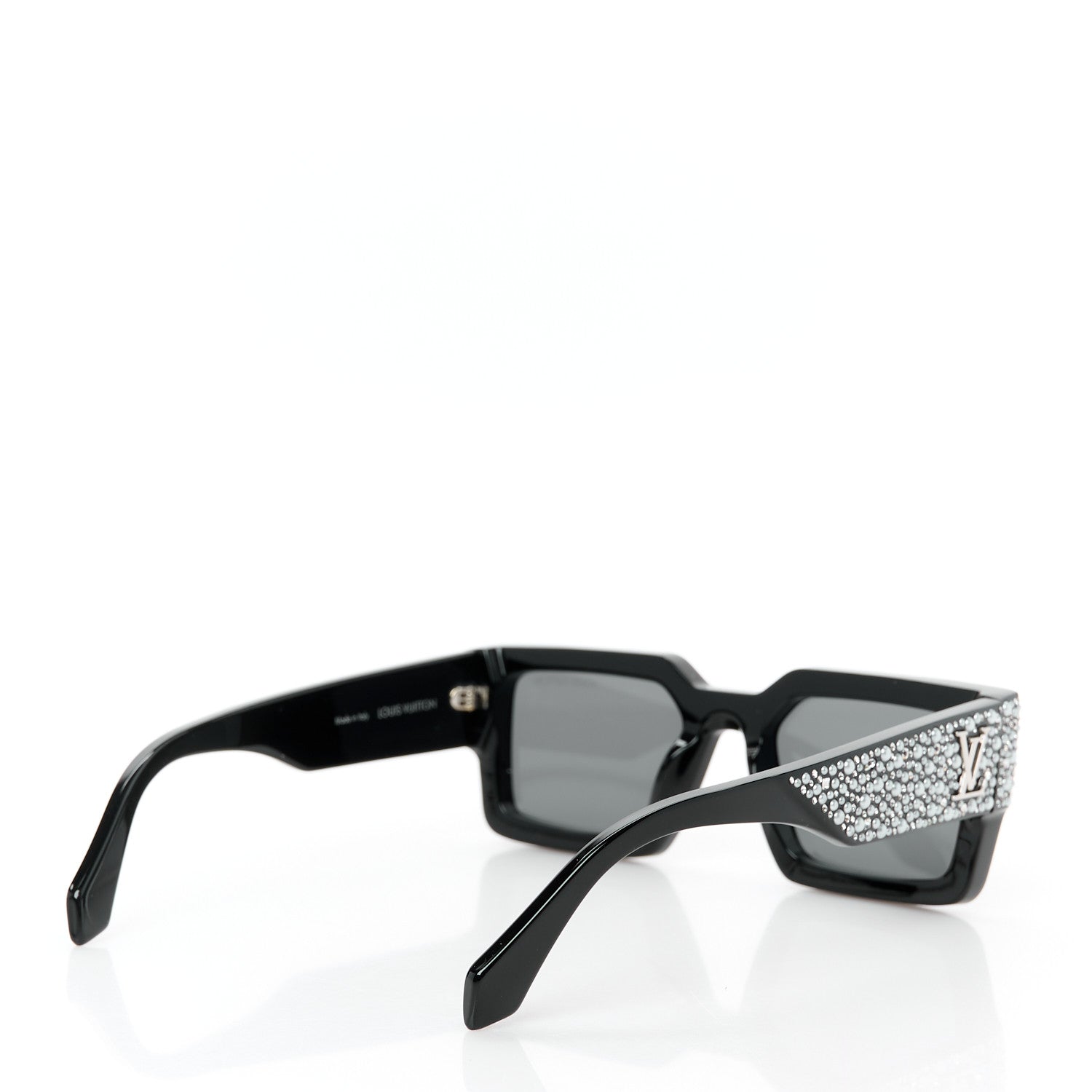 Acetate LV Clash Pearls & Strass Sunglasses Z2396W Black