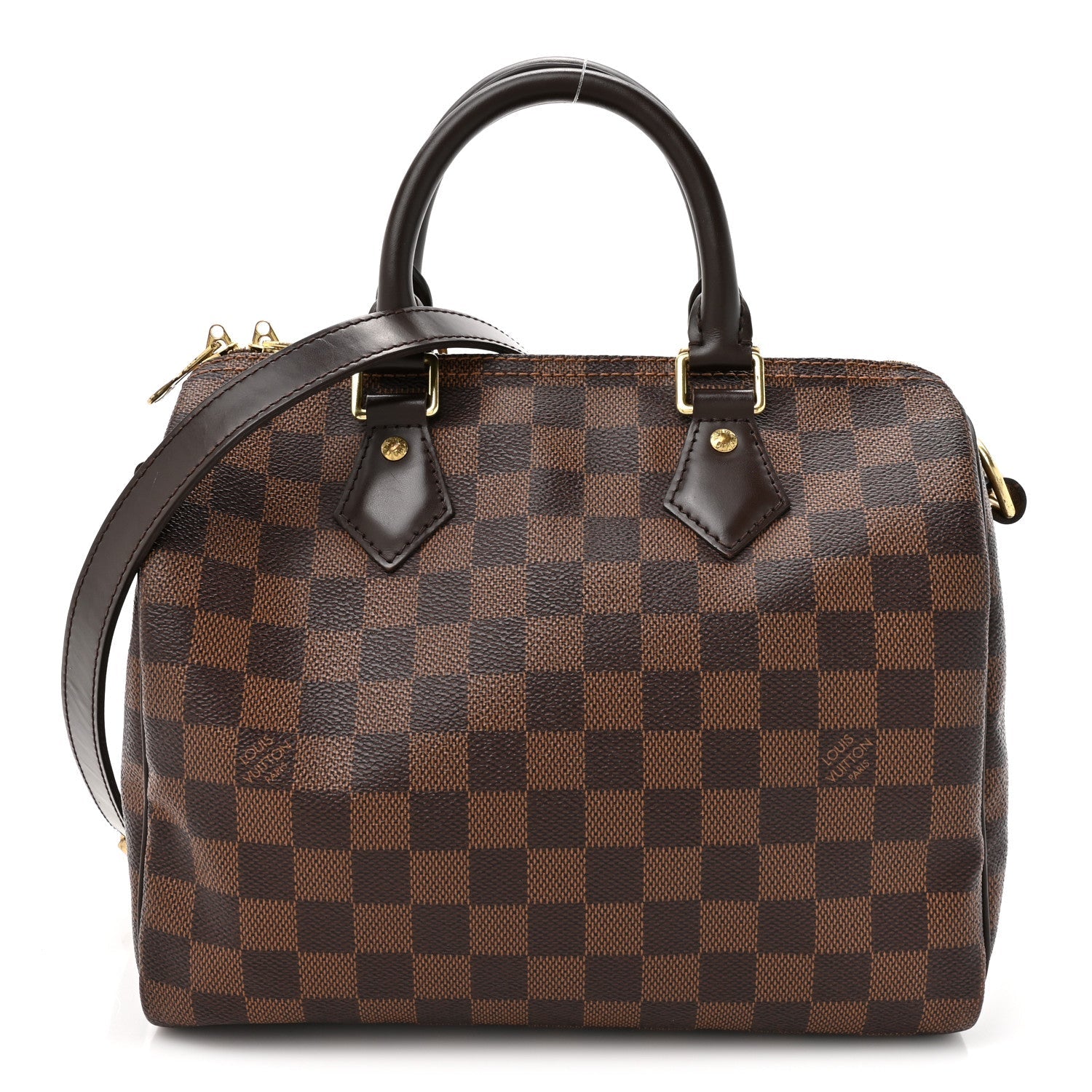 Damier Ebene Speedy Bandouliere 25