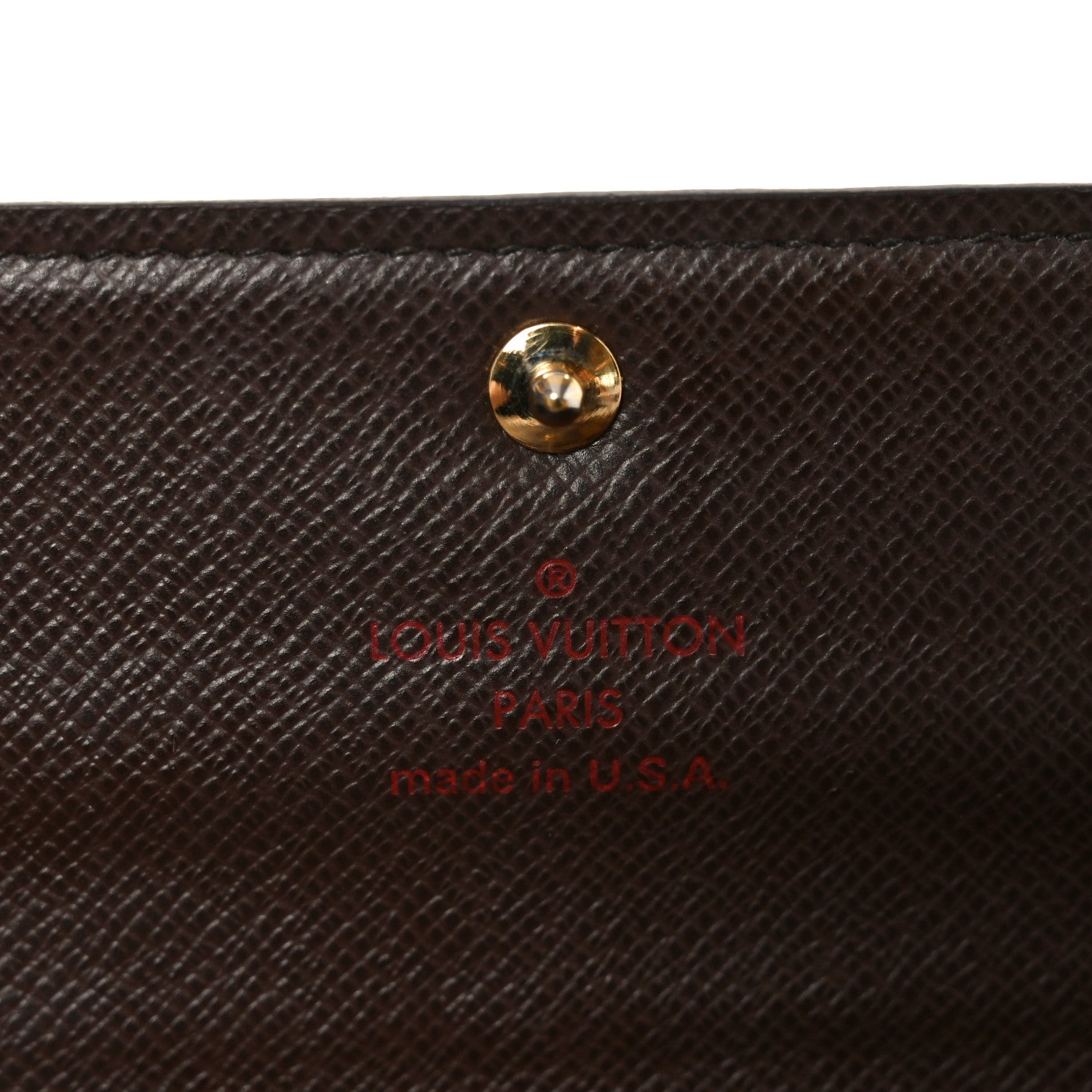 Damier Ebene Sarah Wallet