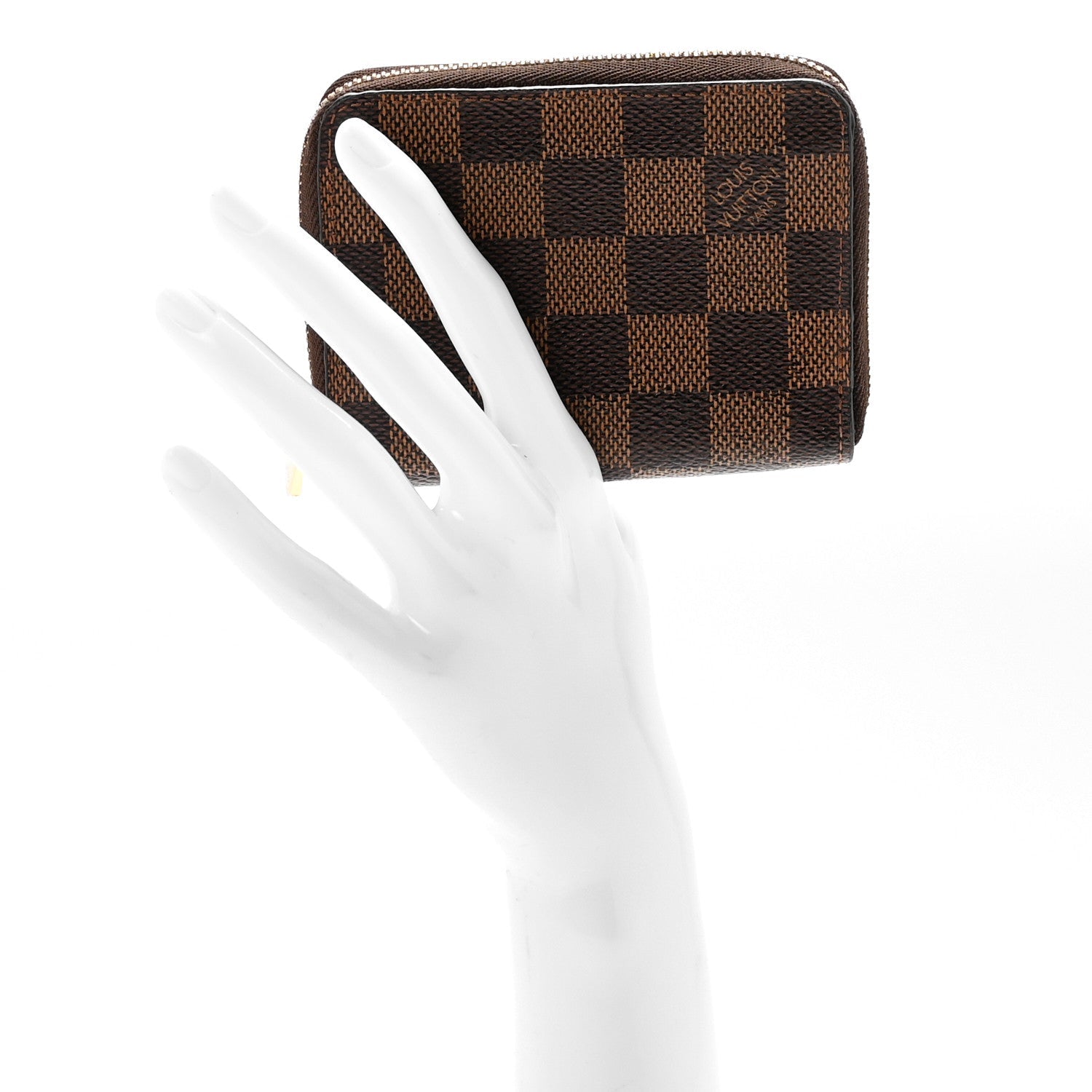 Damier Ebene Zippy Coin Purse