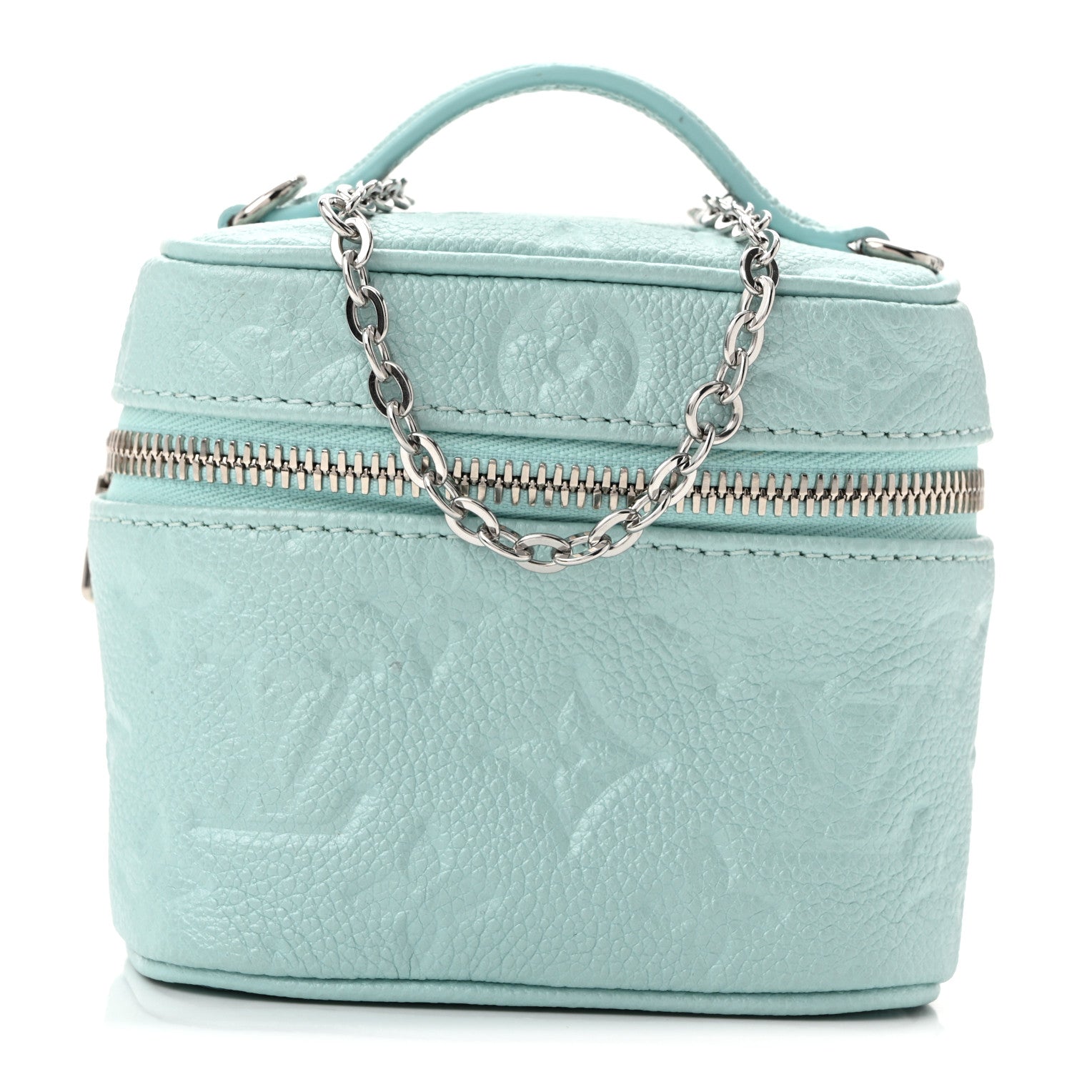 Empreinte Monogram Micro Vanity Pearly Lagoon Turquoise