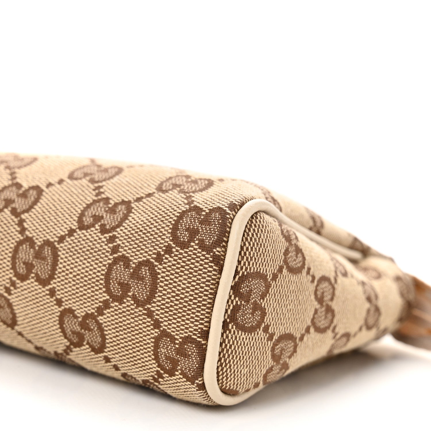 Monogram D Ring Cosmetic Case White