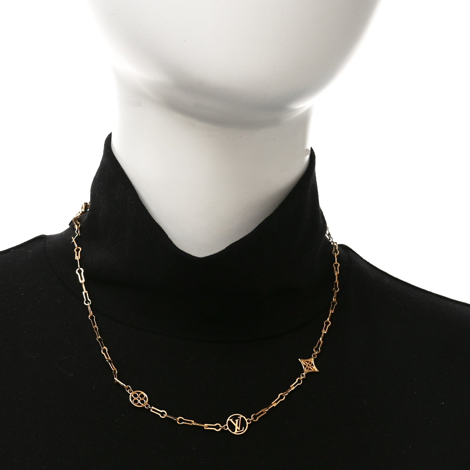 Metal Forever Young Short Necklace Gold