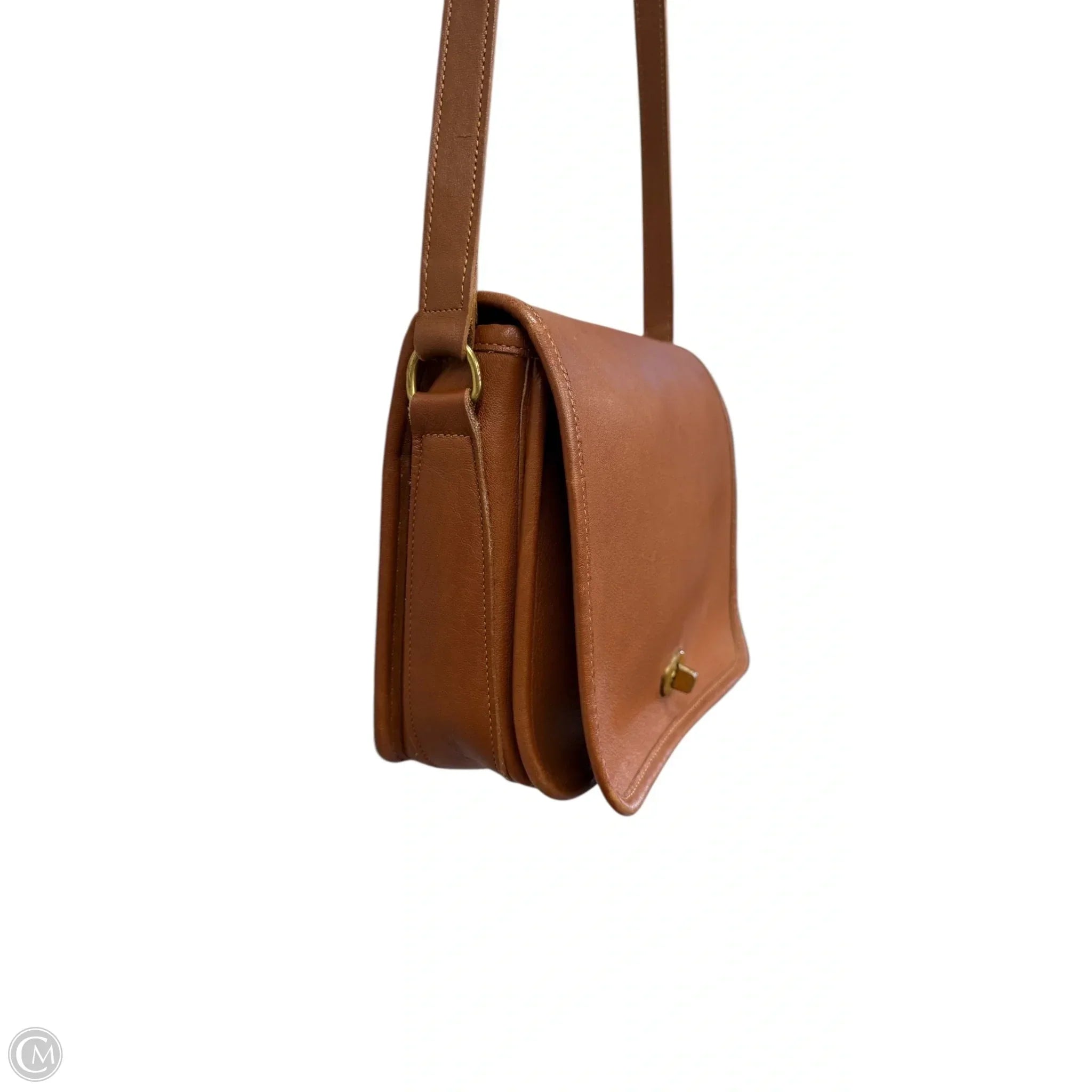 Handbag Leather By Clothes Mentor, Size: Small